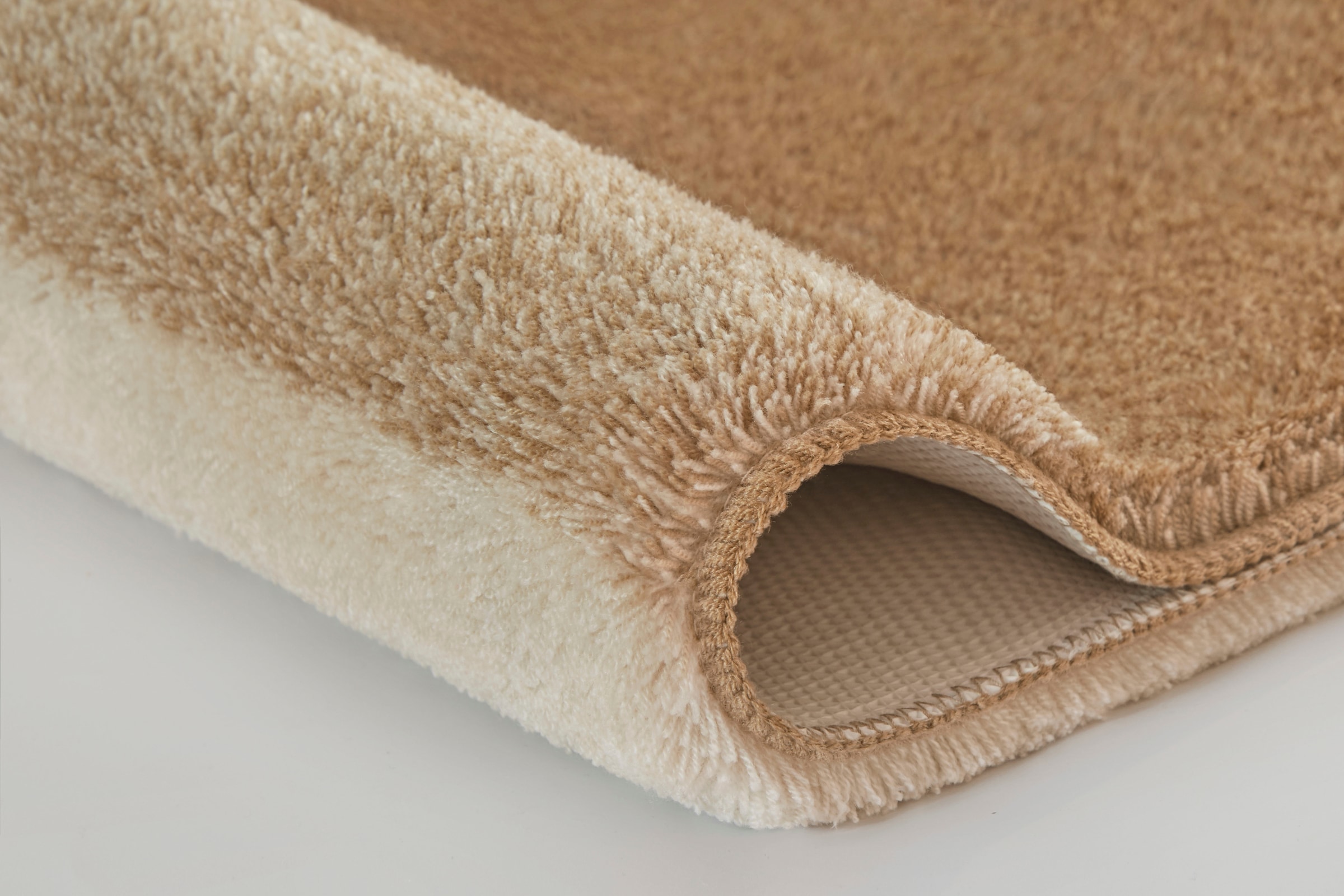 MEUSCH Badematte »Palace« Höhe 23 mm rutschhemmend beschichtet fußbodenheizungsgeeignet Badteppich, gestreift, mit Farbverlauf, waschbar