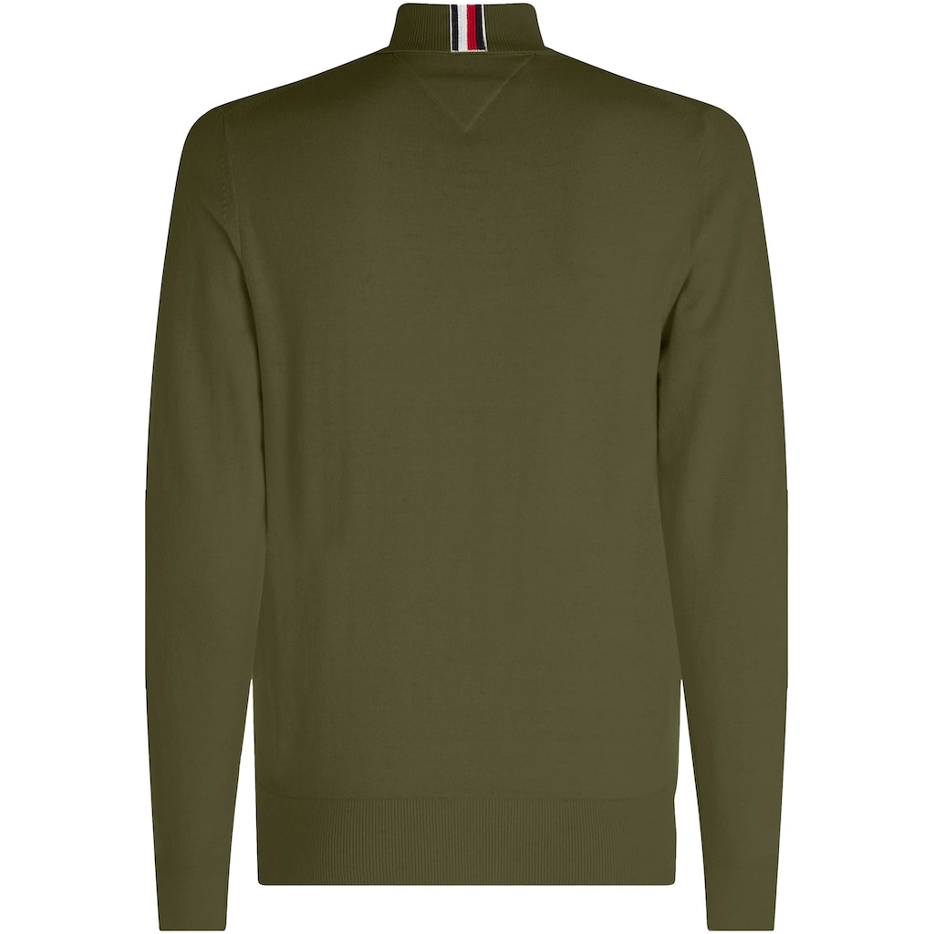 Tommy Hilfiger Rollkragenpullover »PIMA ORG CTN CASHMERE ROLL NECK«