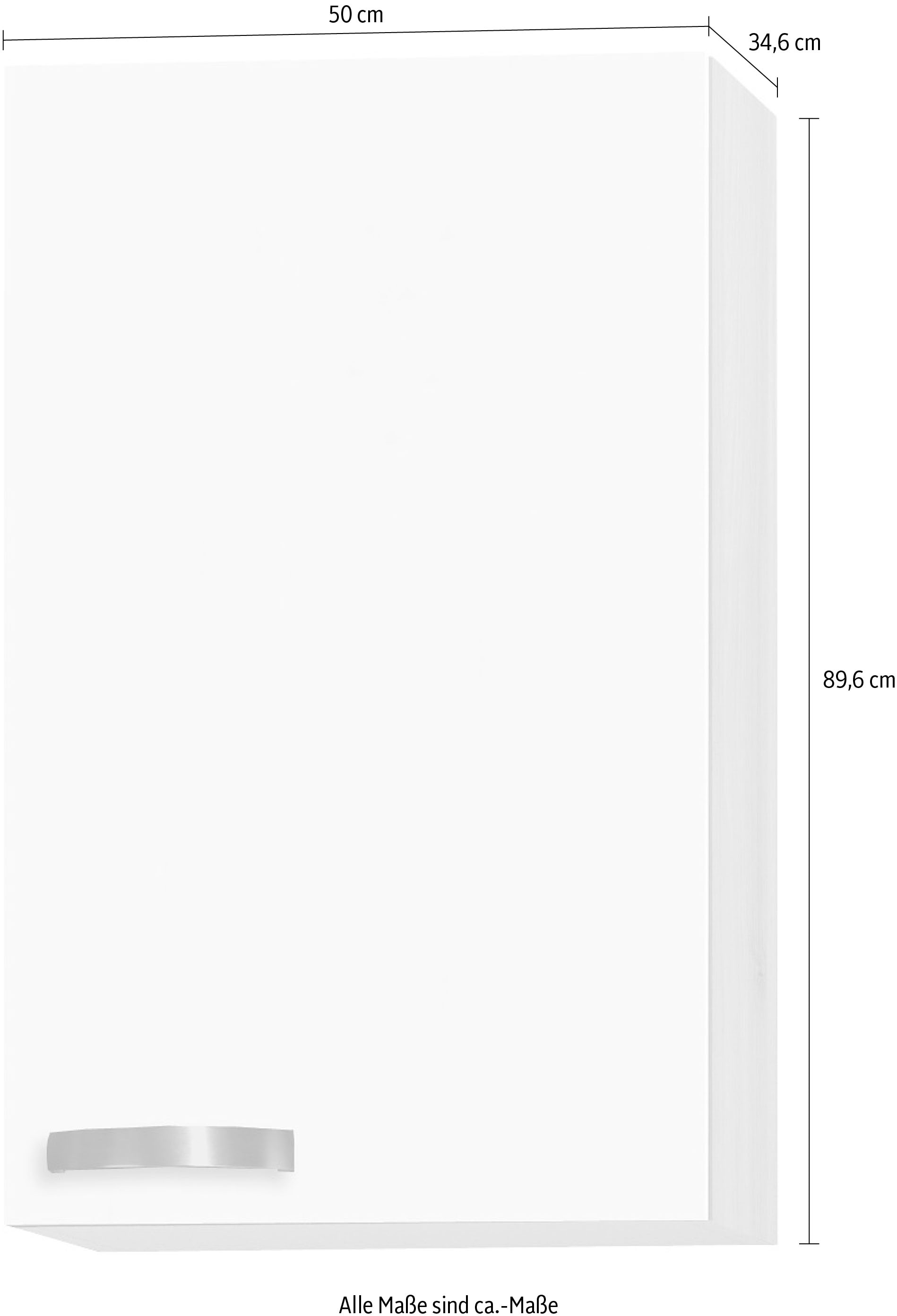 OPTIFIT Hängeschrank »Faro« , mit Metallgriff, Breite 50 cm