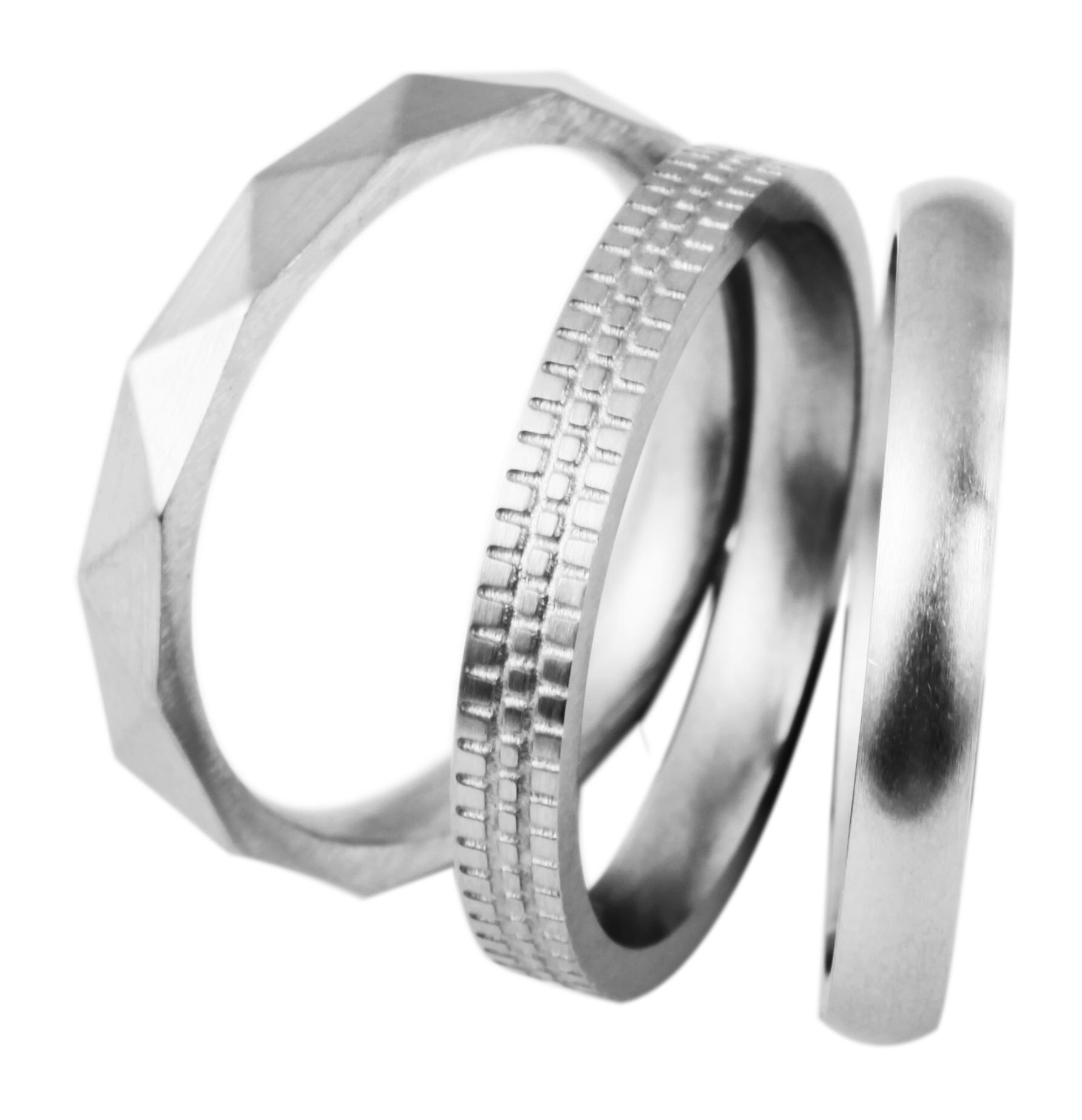 Adelia´s Fingerring »Damen Ring aus Edelstahl«