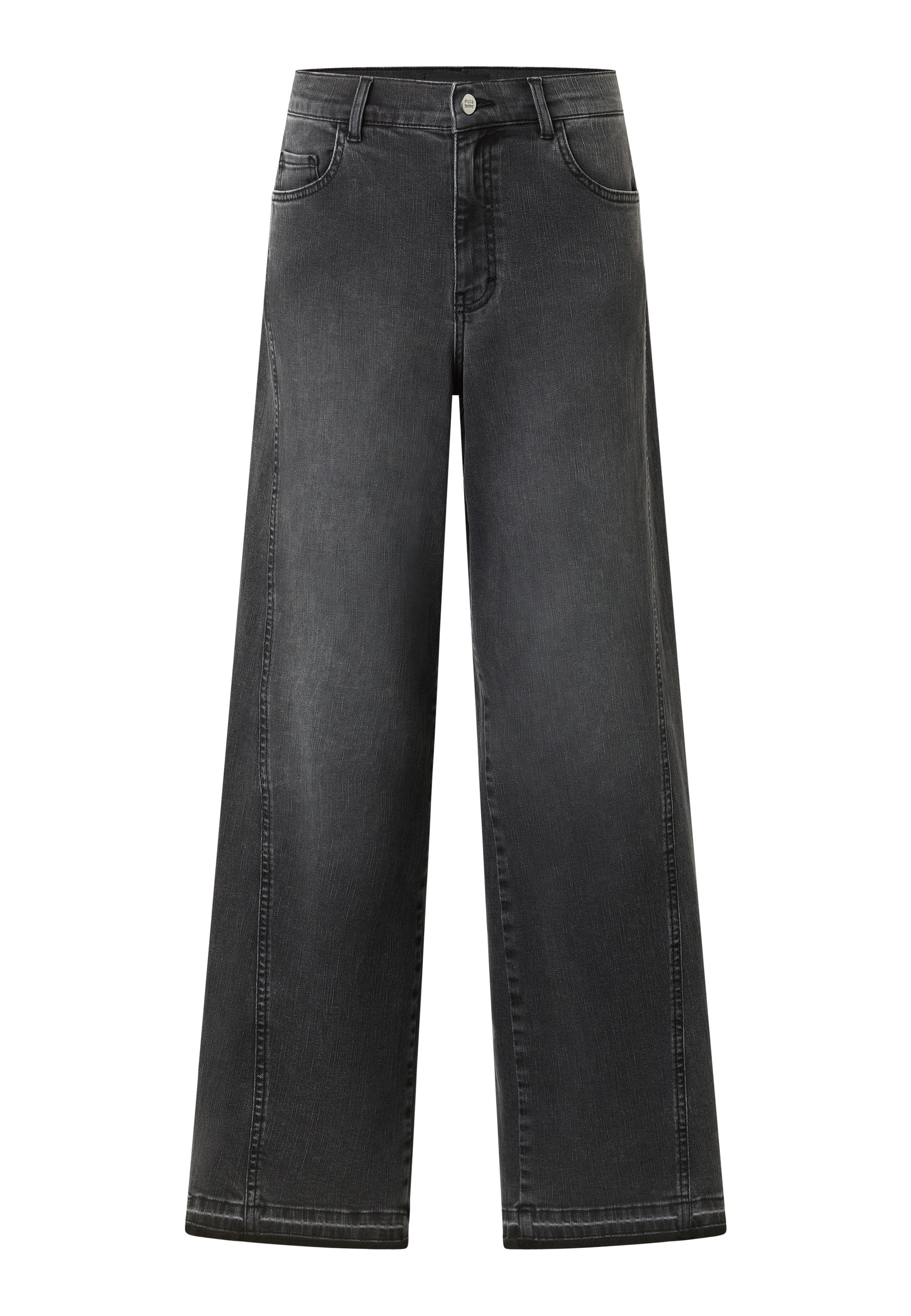 ANGELS Schlagjeans »LIVA EDGY« mit extraweitem Bein und Teilungsnaht