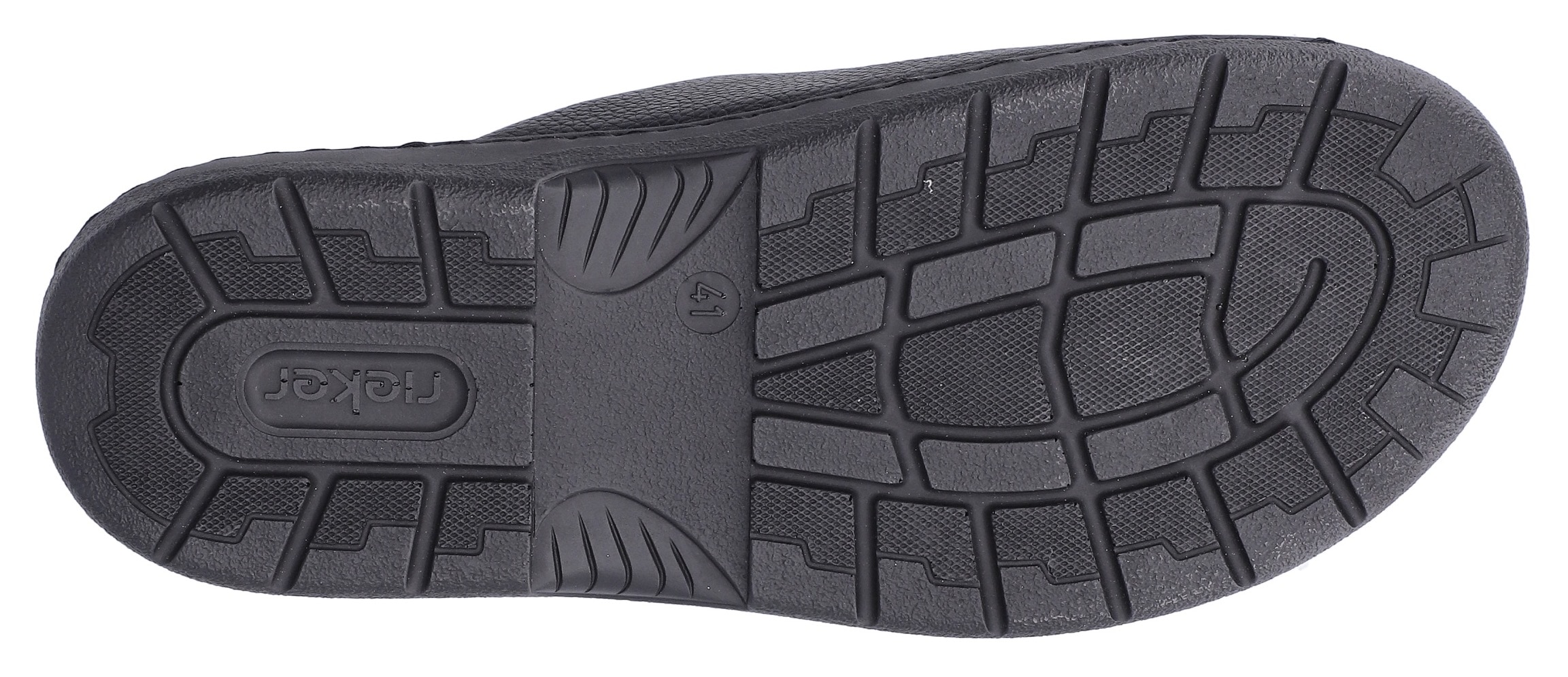 Rieker Pantolette  Sommerschuh, Hausschuh mit Klettverschlüsse