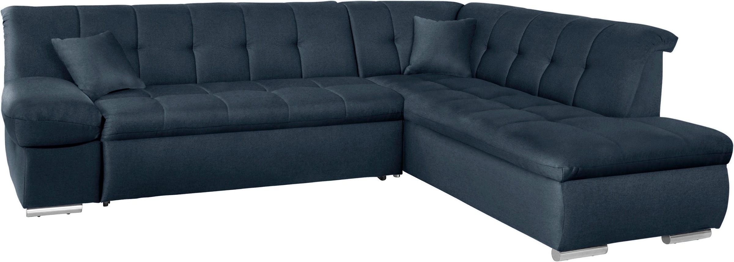 DOMO collection Ecksofa »Mona L-Form«, wahlweise mit Bett- und Armlehnfunktion