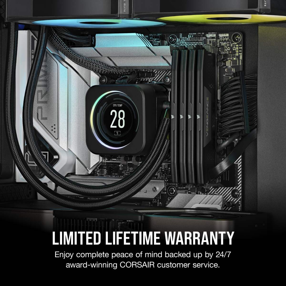 Corsair Arbeitsspeicher »VENGEANCE DDR5 6400MT/s 32GB (2x16GB)«, Intel optimiert