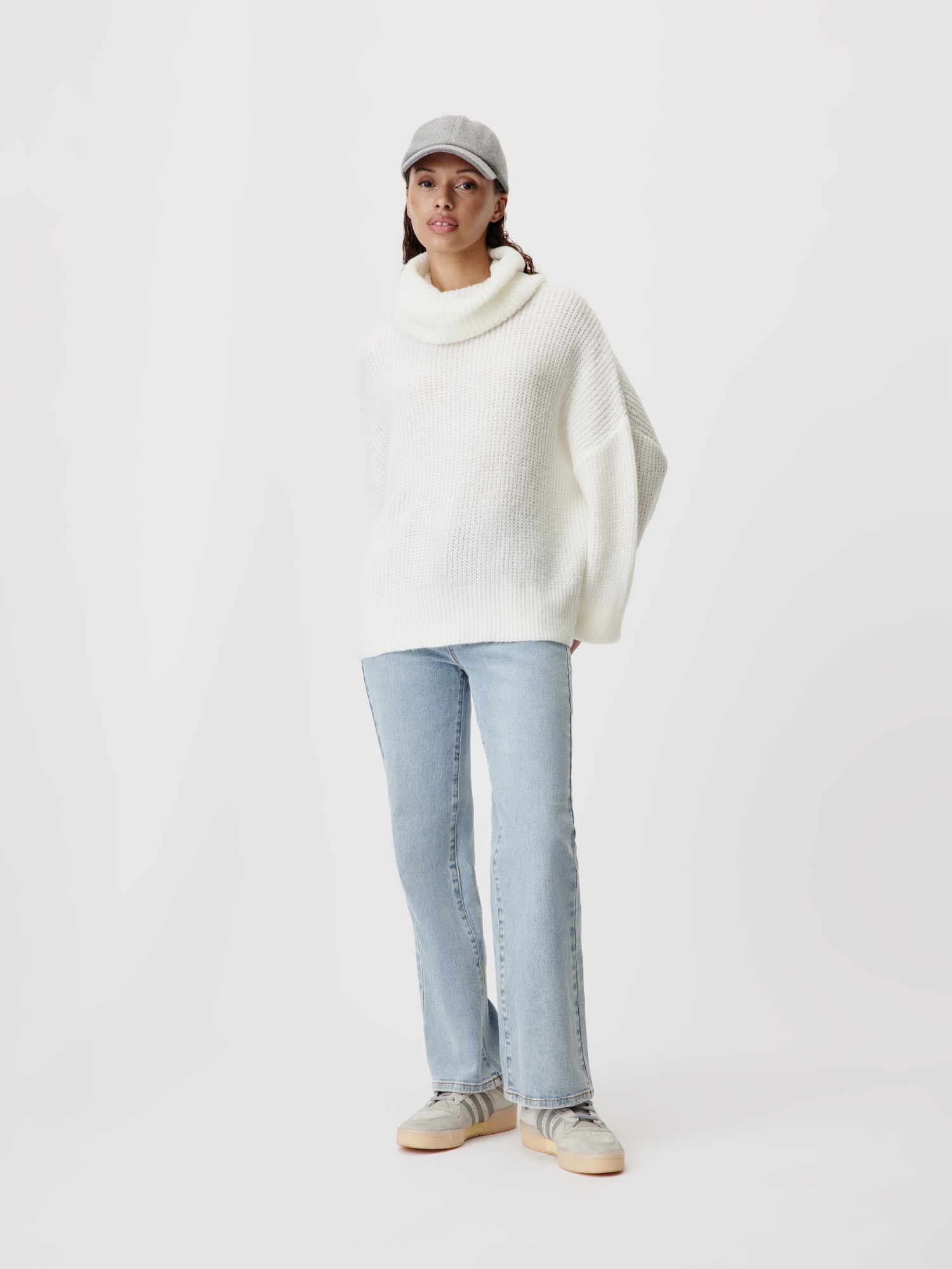 LeGer Strickpullover »Jarine, LeGer by Lena Gercke« Loose fit mit Rundhalsausschnitt
