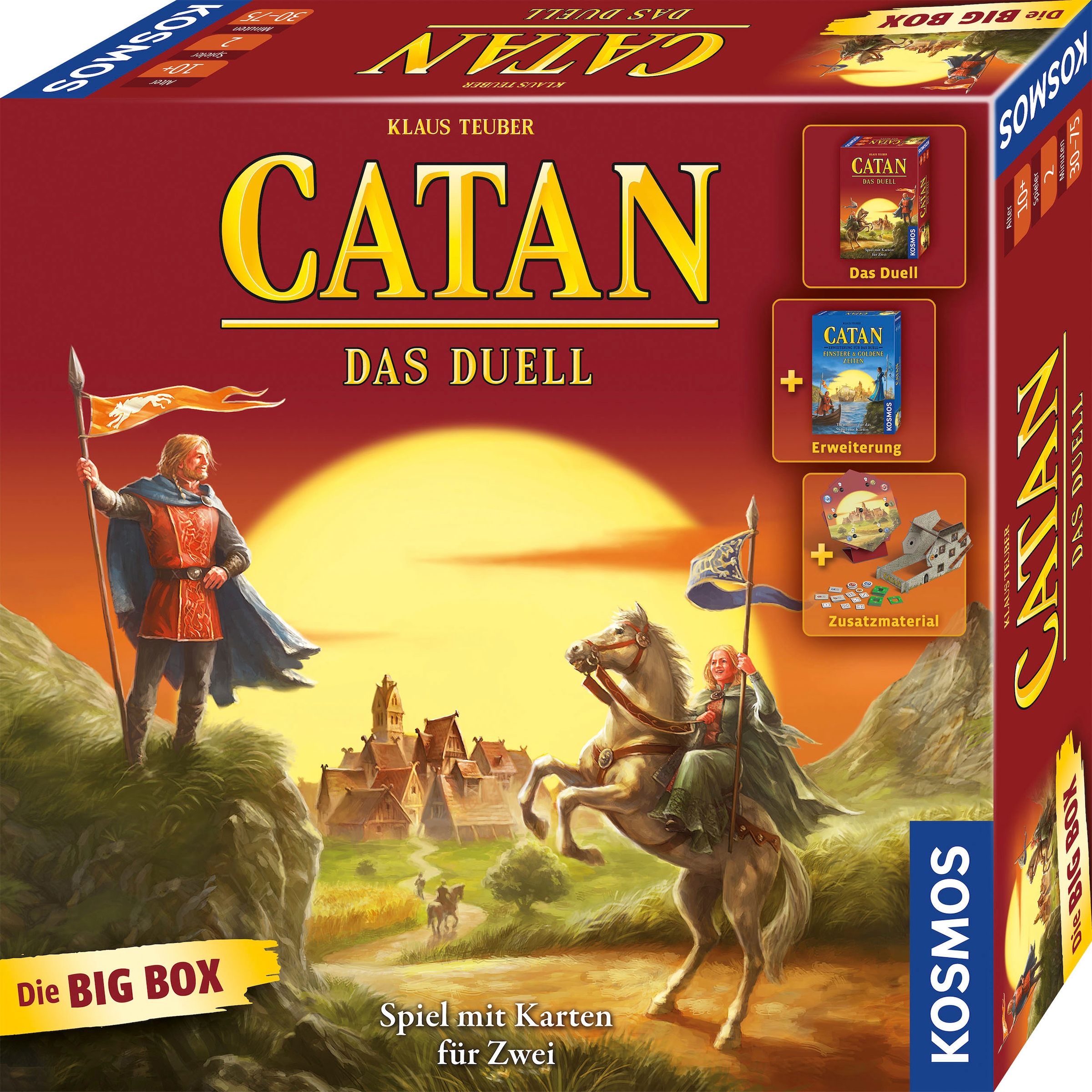 Kosmos Spiel »Catan - Das Duell - Big Box«, Made in Germany