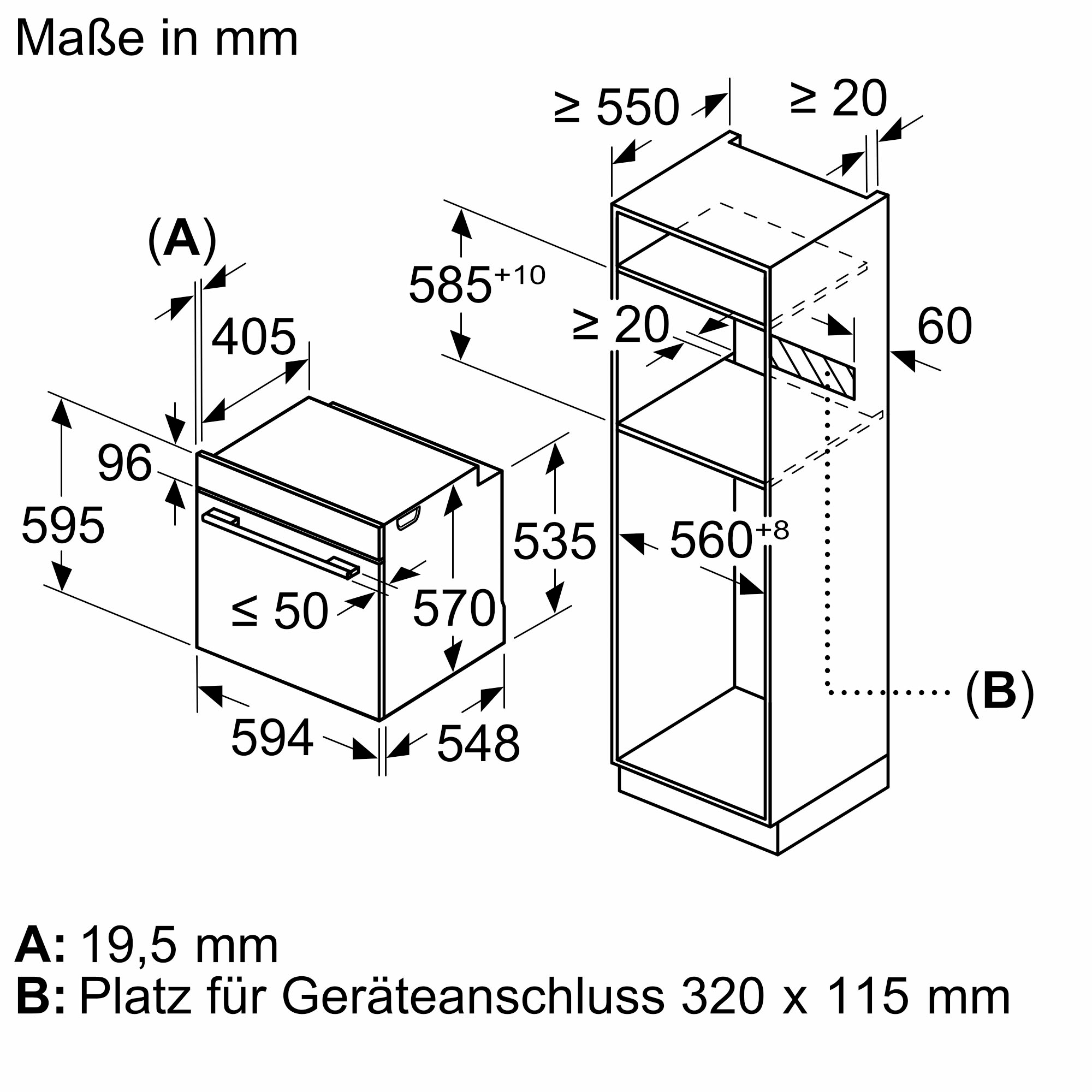 SIEMENS Pyrolyse Backofen iQ500 »HB579GBR3«, mit Teleskopauszug nachrüstbar, AirFry-Funktion