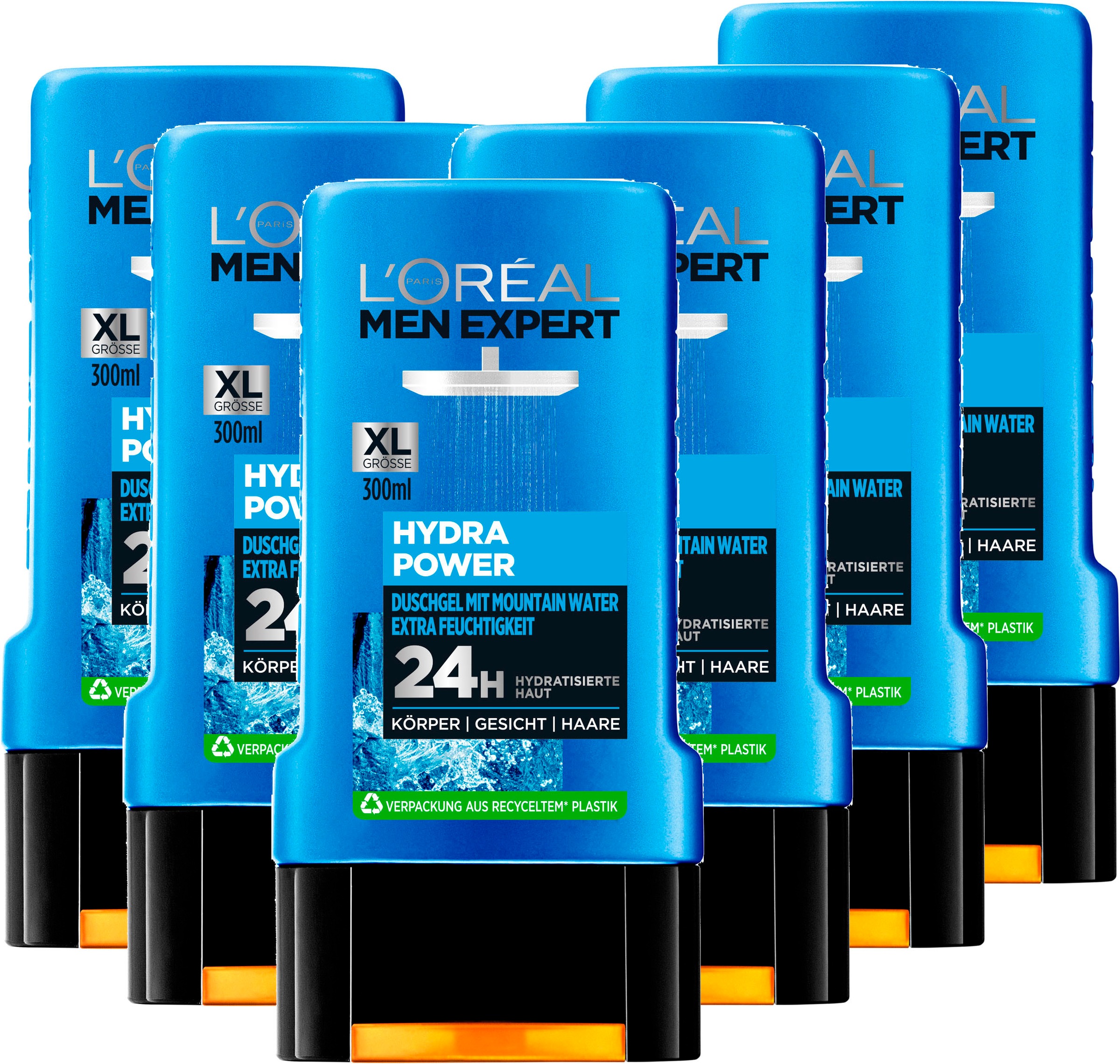 L'ORÉAL PARIS MEN EXPERT Duschgel »Hydra Power Mountain Water Duschgel«, (Packung, 6... kaufen