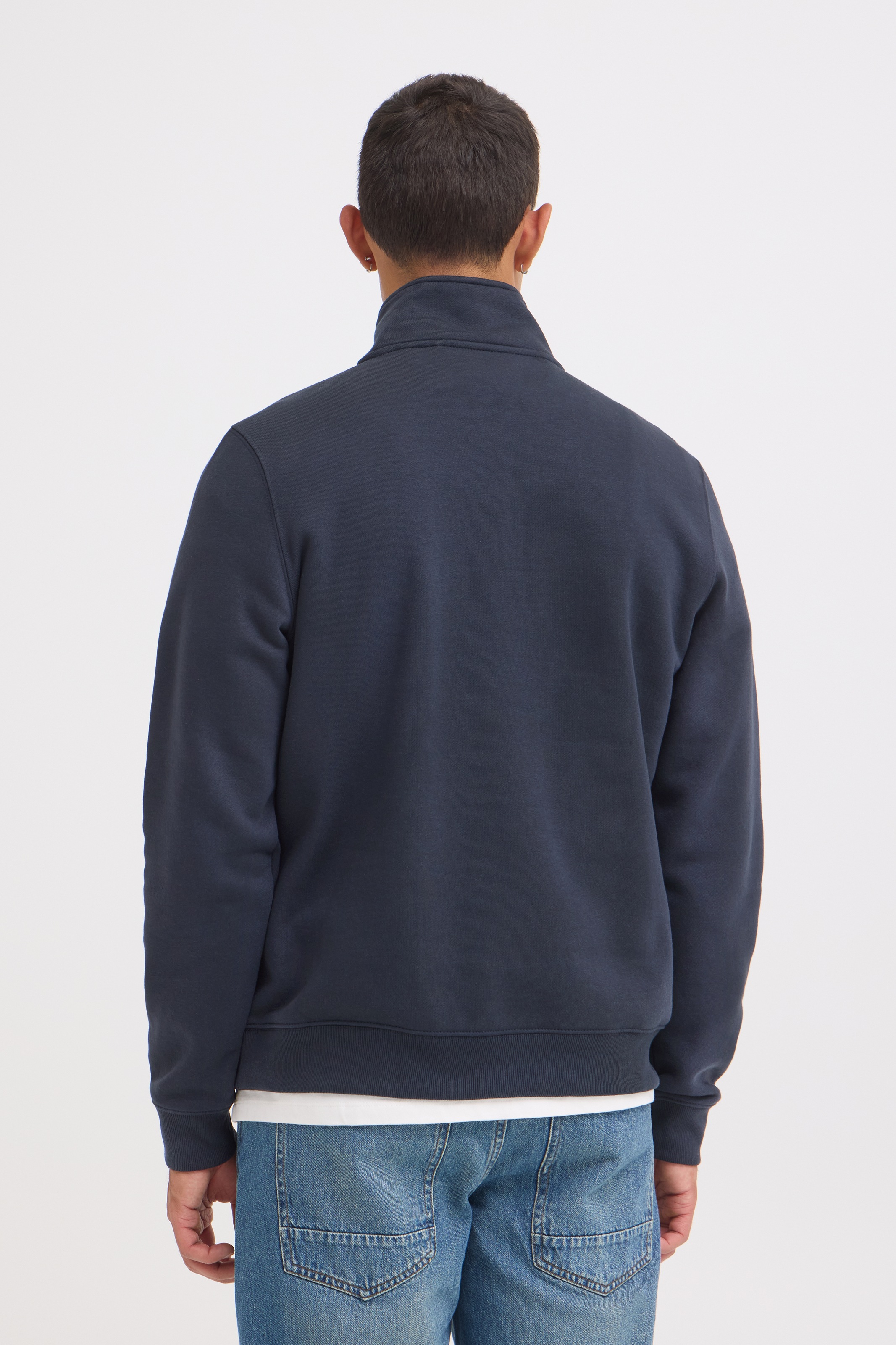 Blend Sweatshirt »BHDOWNTON HALFZIP PP NOOS«, Baumwollmischung, regular fit
