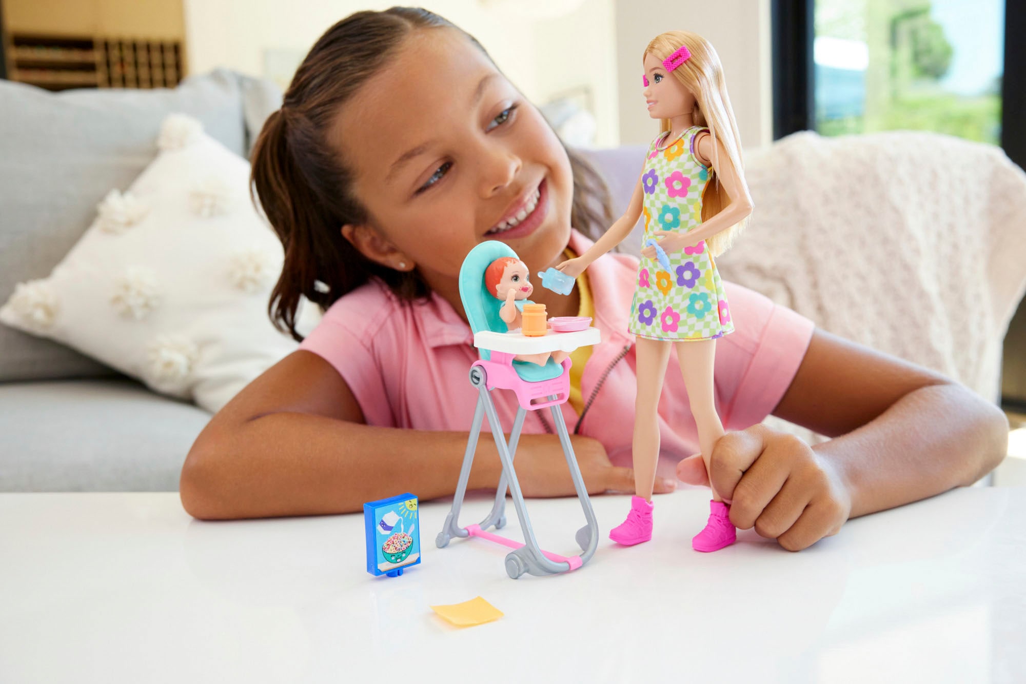 Barbie Anziehpuppe »Skipper Babysitters Inc.«, mit Farbwechseleffekten