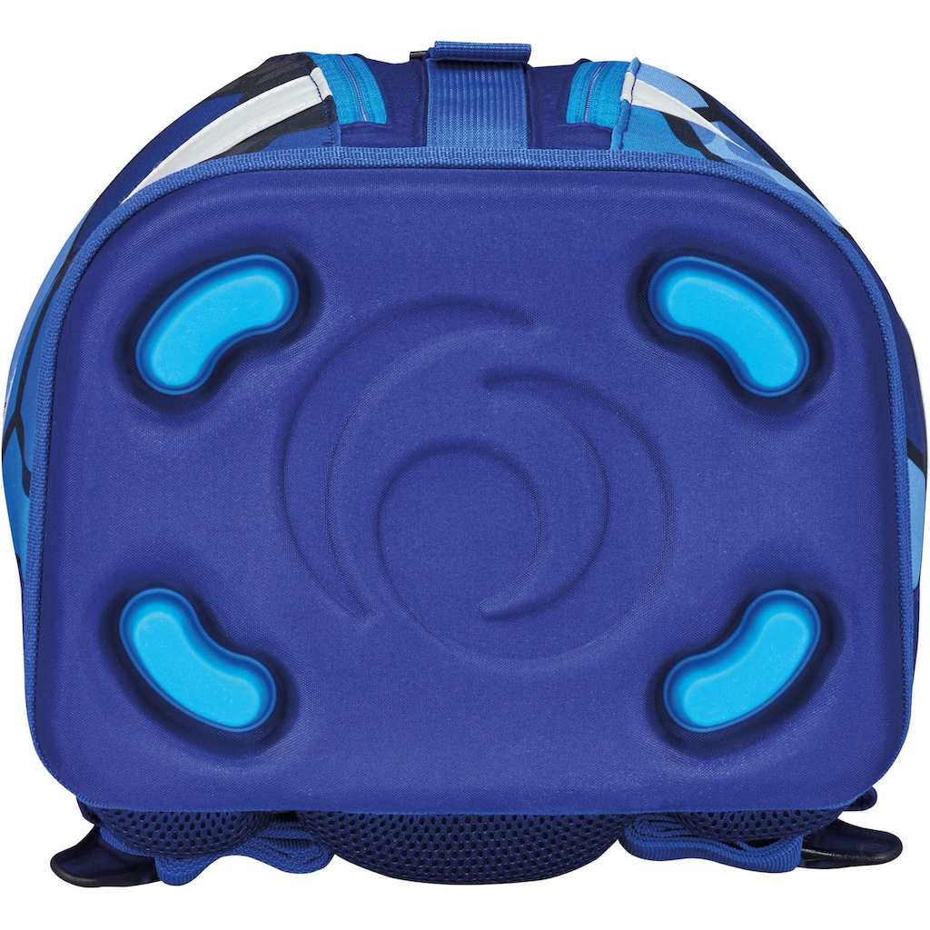 Herlitz Schulrucksack »SoftLight Plus Play Ball«, Reflektoren-Floureszierende Flächen