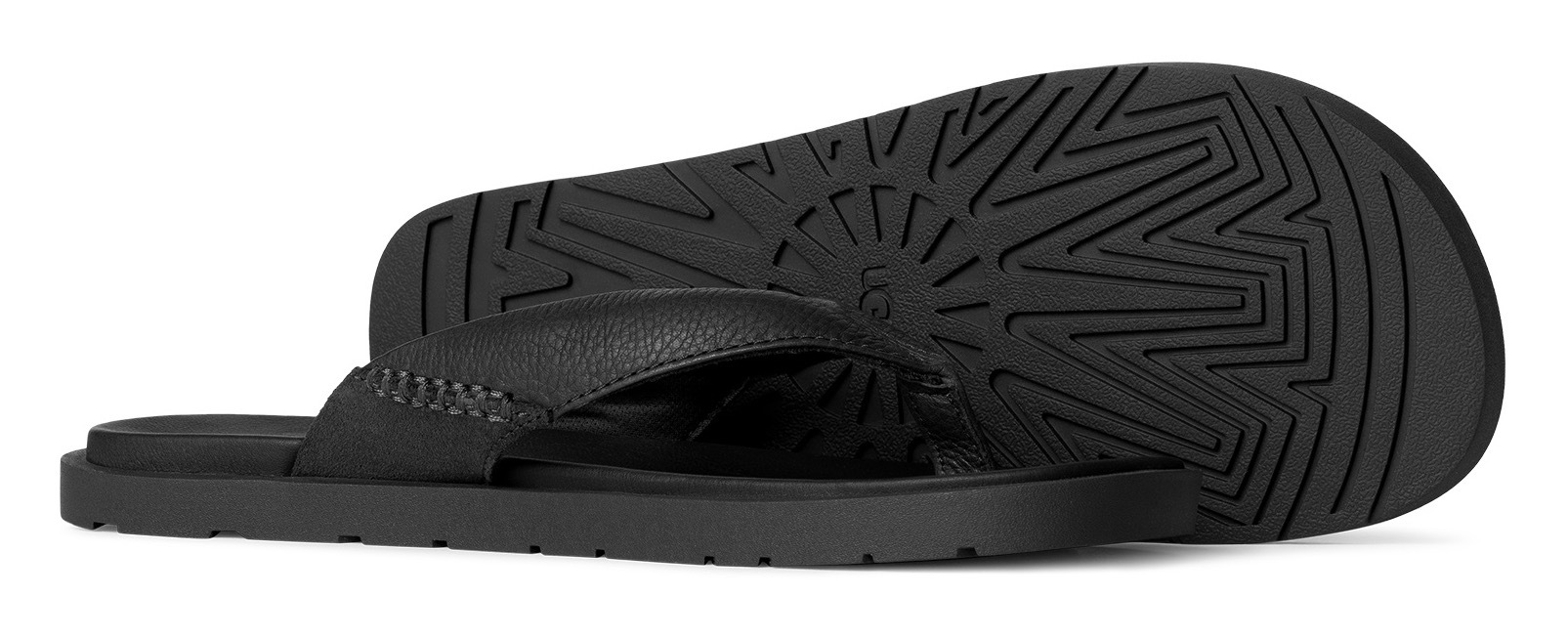 UGG Zehentrenner »Seaside II Flip«, Pool Slides, Sandale, Flats mit weichem Fußbett