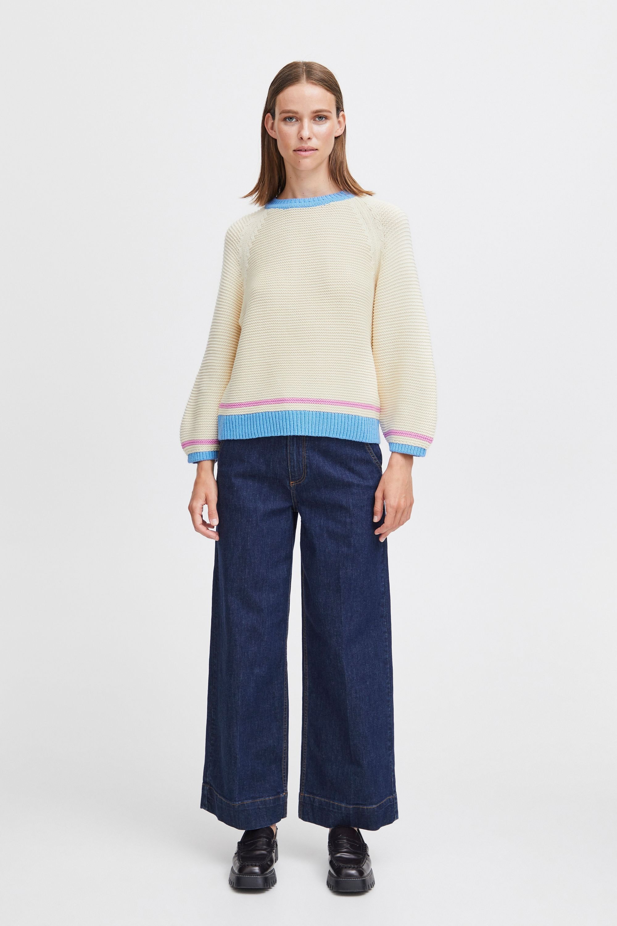 b.young Strickfleece-Pullover »Strickpullover BYOma«