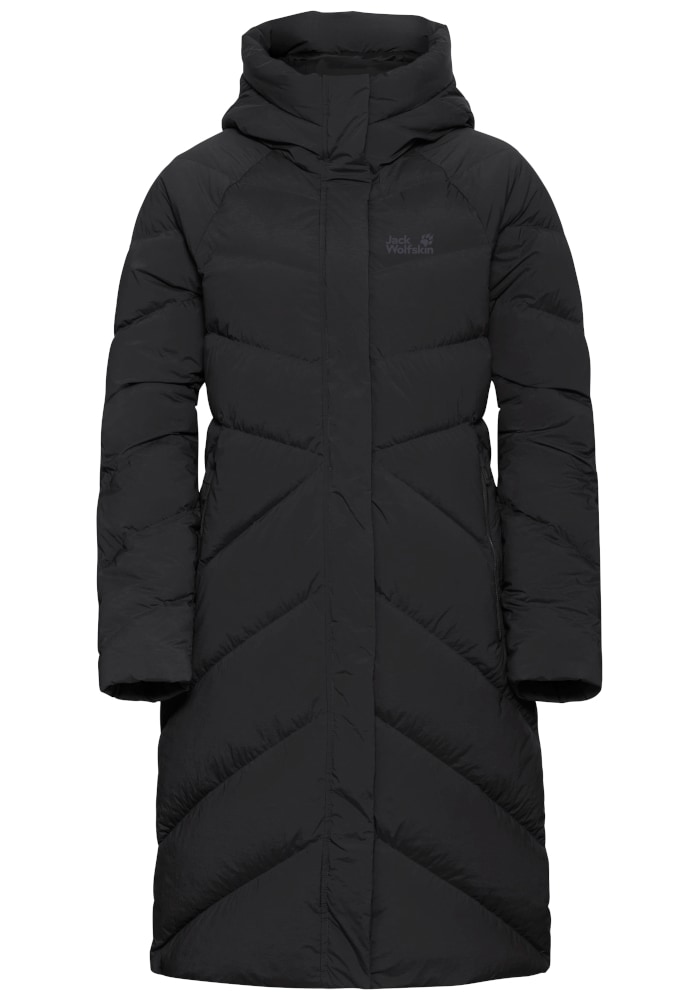 Jack Wolfskin Daunenmantel »MARIENPLATZ COAT W RDS« Daunenmantel, warm, winddicht und wasserabweisend