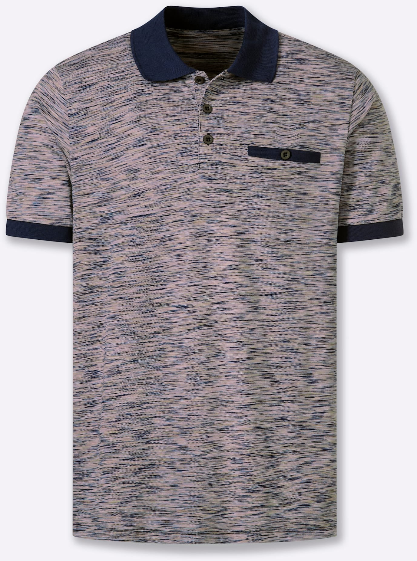 Marco Donati Kurzarmshirt »Kurzarm-Poloshirt«, 1 tlg.
