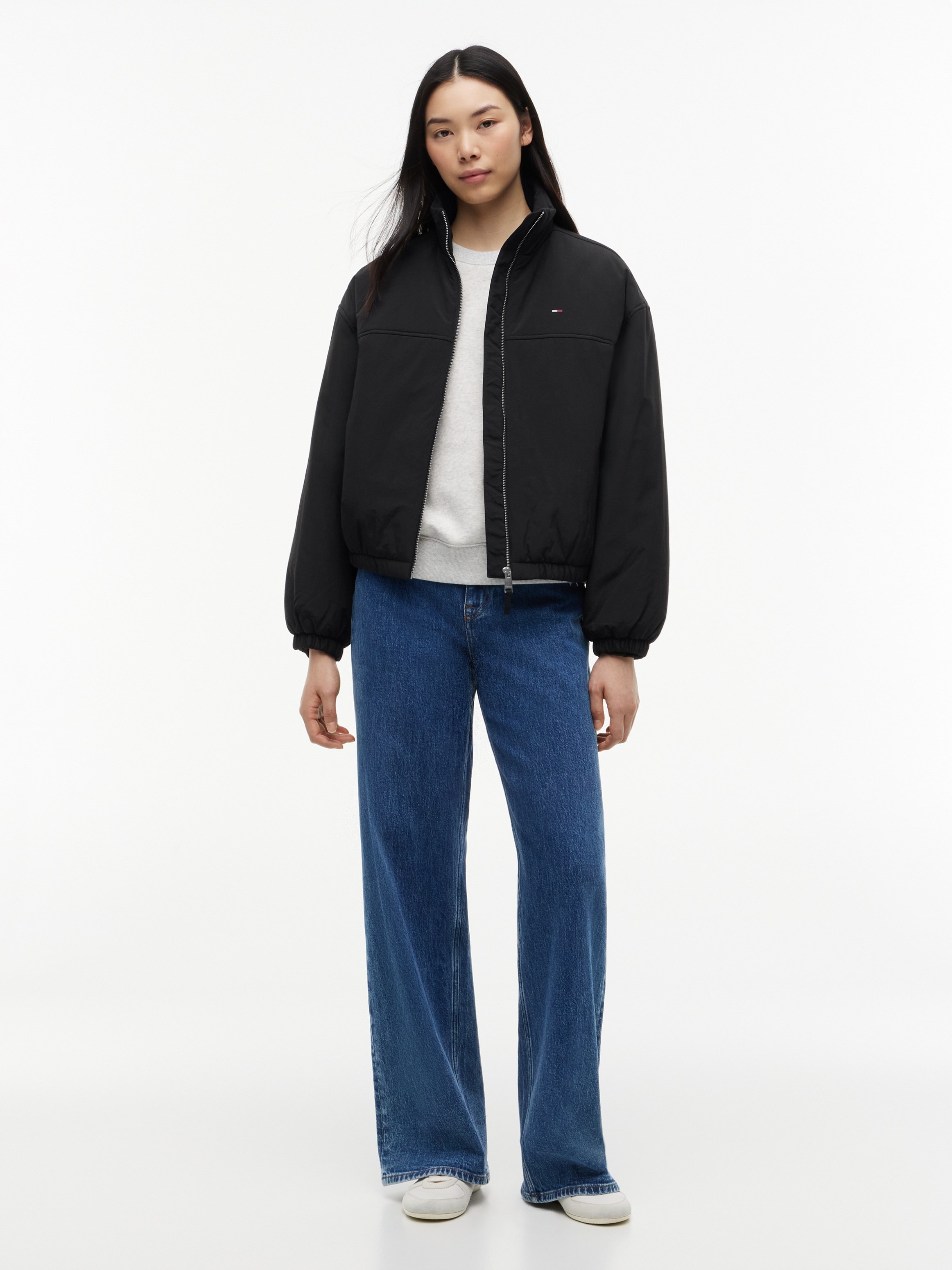 Tommy Jeans Blouson »TJW PADDED HIGH NECK JACKET« Kunstfaser