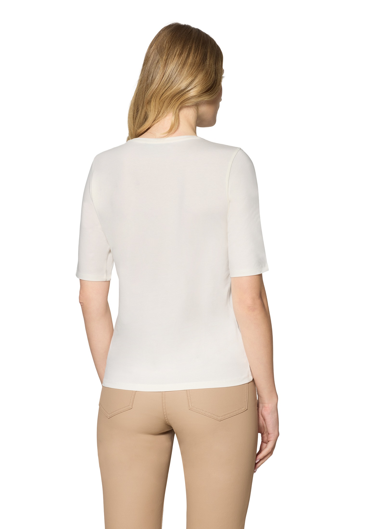 Betty Barclay Rundhalsshirt »Basic Shirt mit Placement«