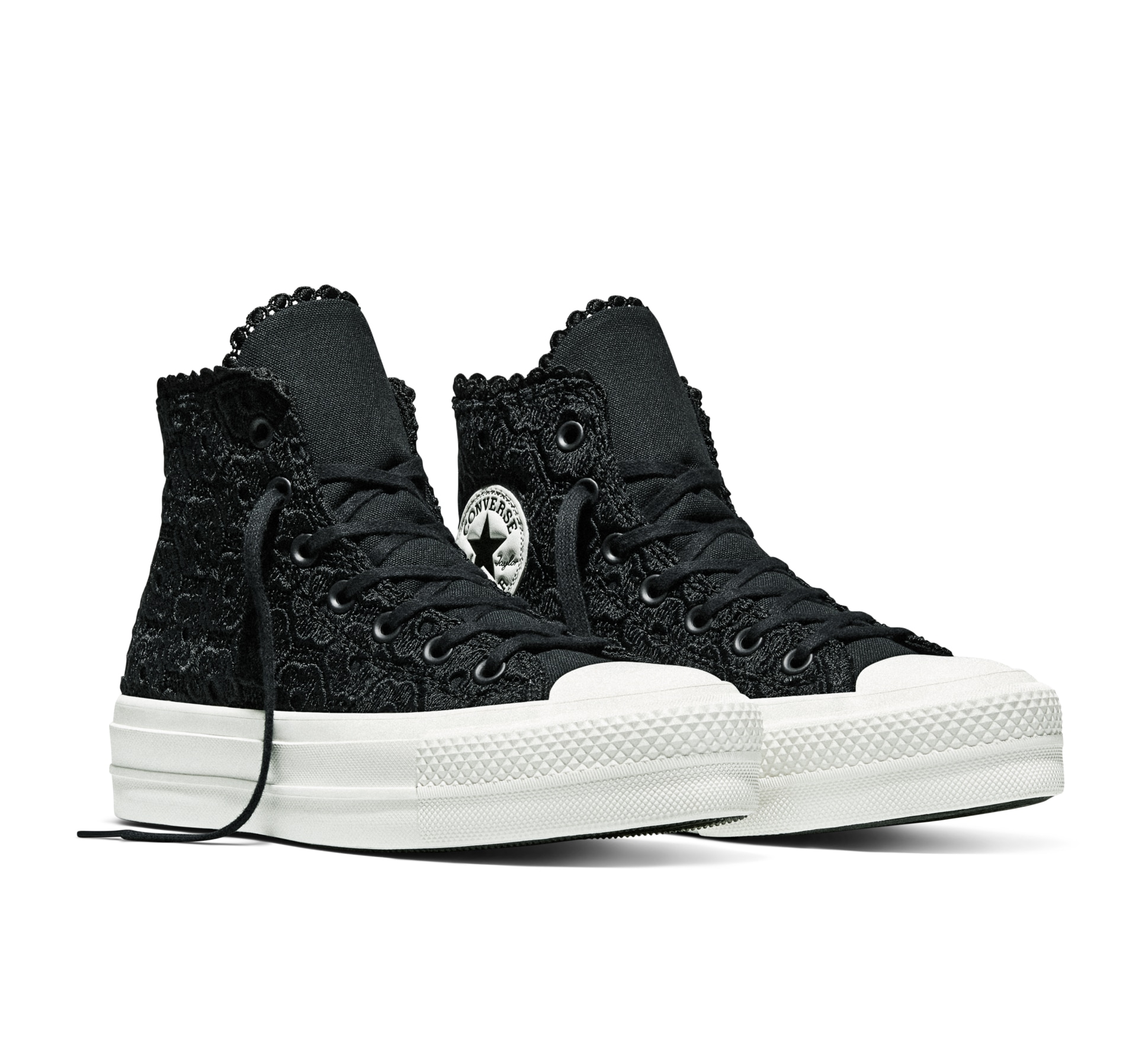 Converse Sneaker »CHUCK TAYLOR ALL STAR LIFT PLATFORM CROCHET«  für vielseitige Freizeitaktivitäten, mit Gummilaufsohle