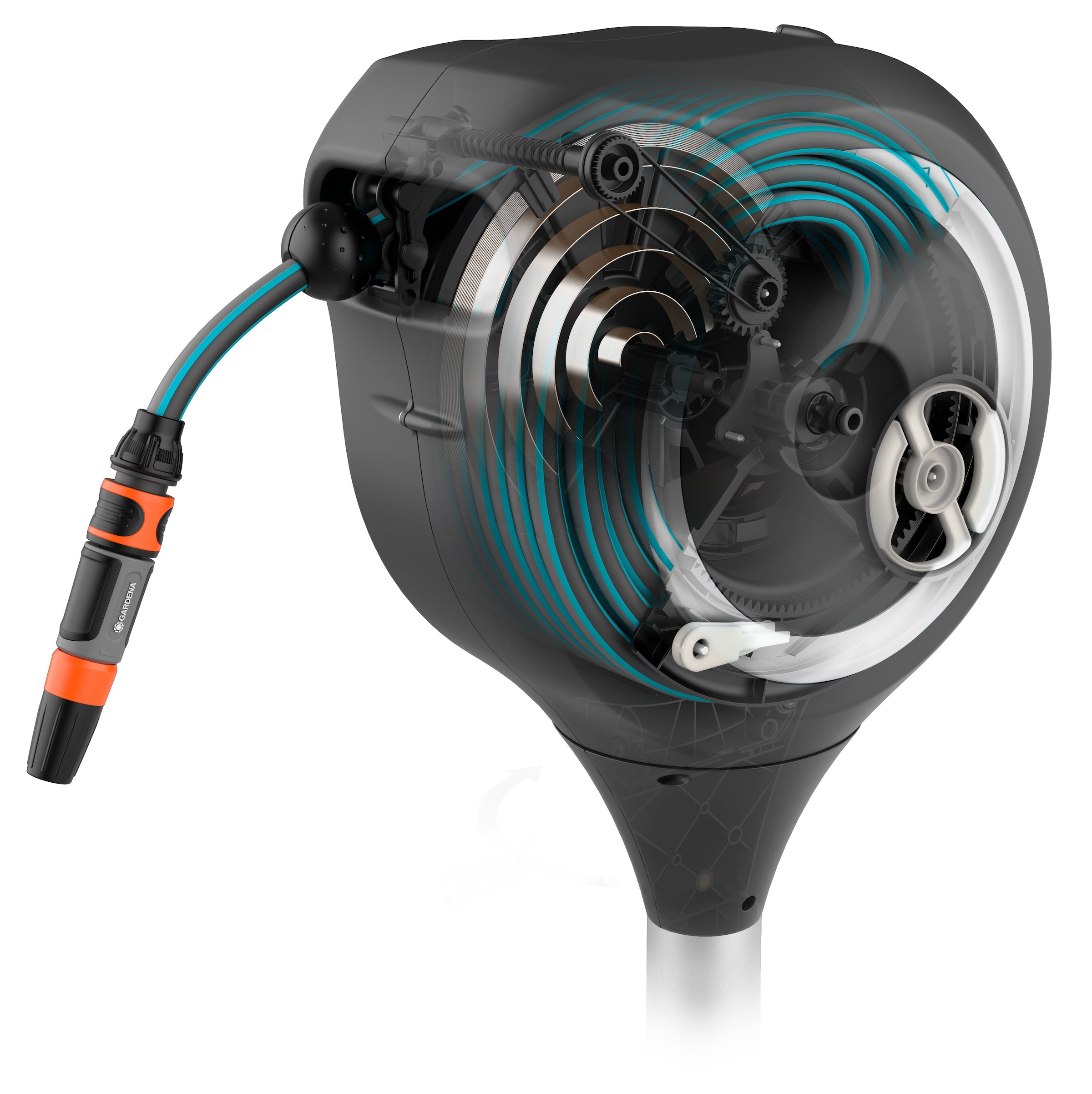 GARDENA Schlauchbox »RollUp S« für maximale Bewegungsfreiheit bei der Bewässerung