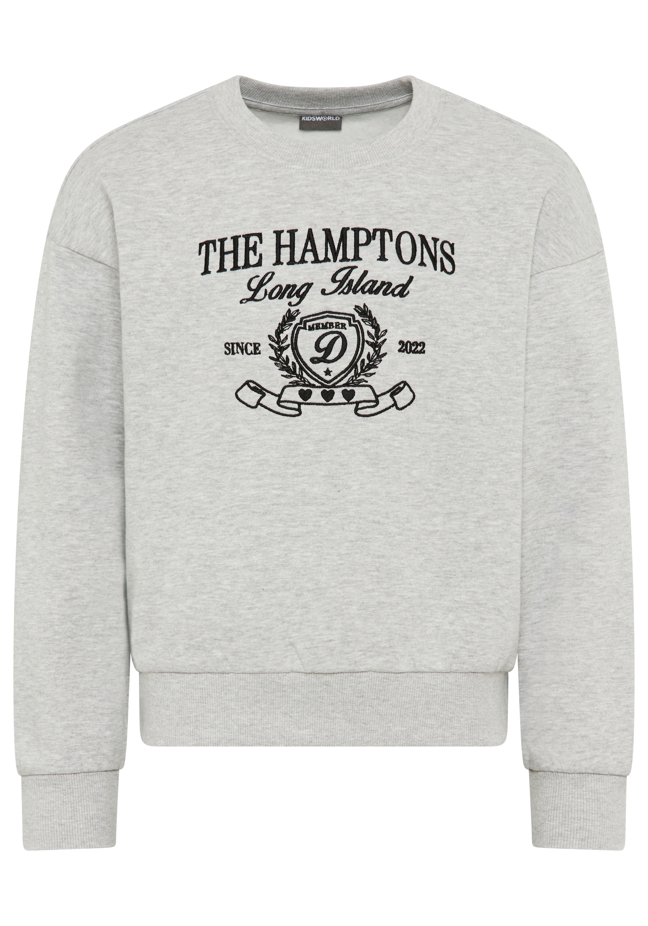 KIDSWORLD Sweatshirt »Sweatshirt mit hochwertiger Stickerei«, Mit großer Stickerei
