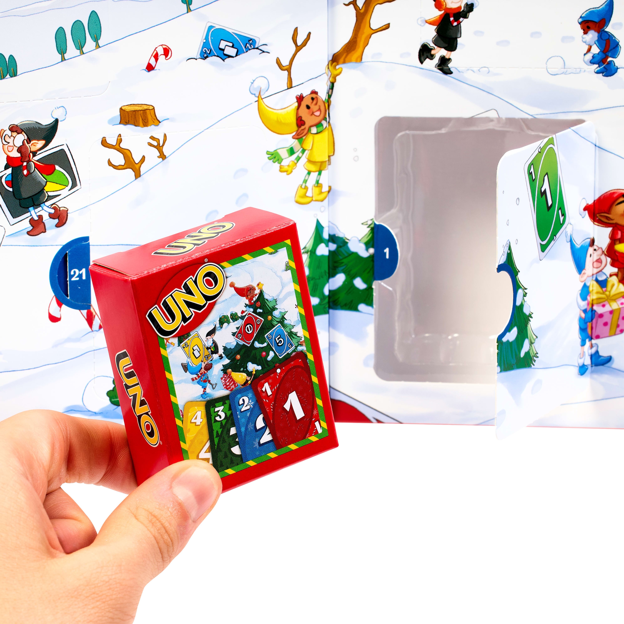 Mattel games Adventskalender »UNO (D, E, FR)« ab 7 Jahren