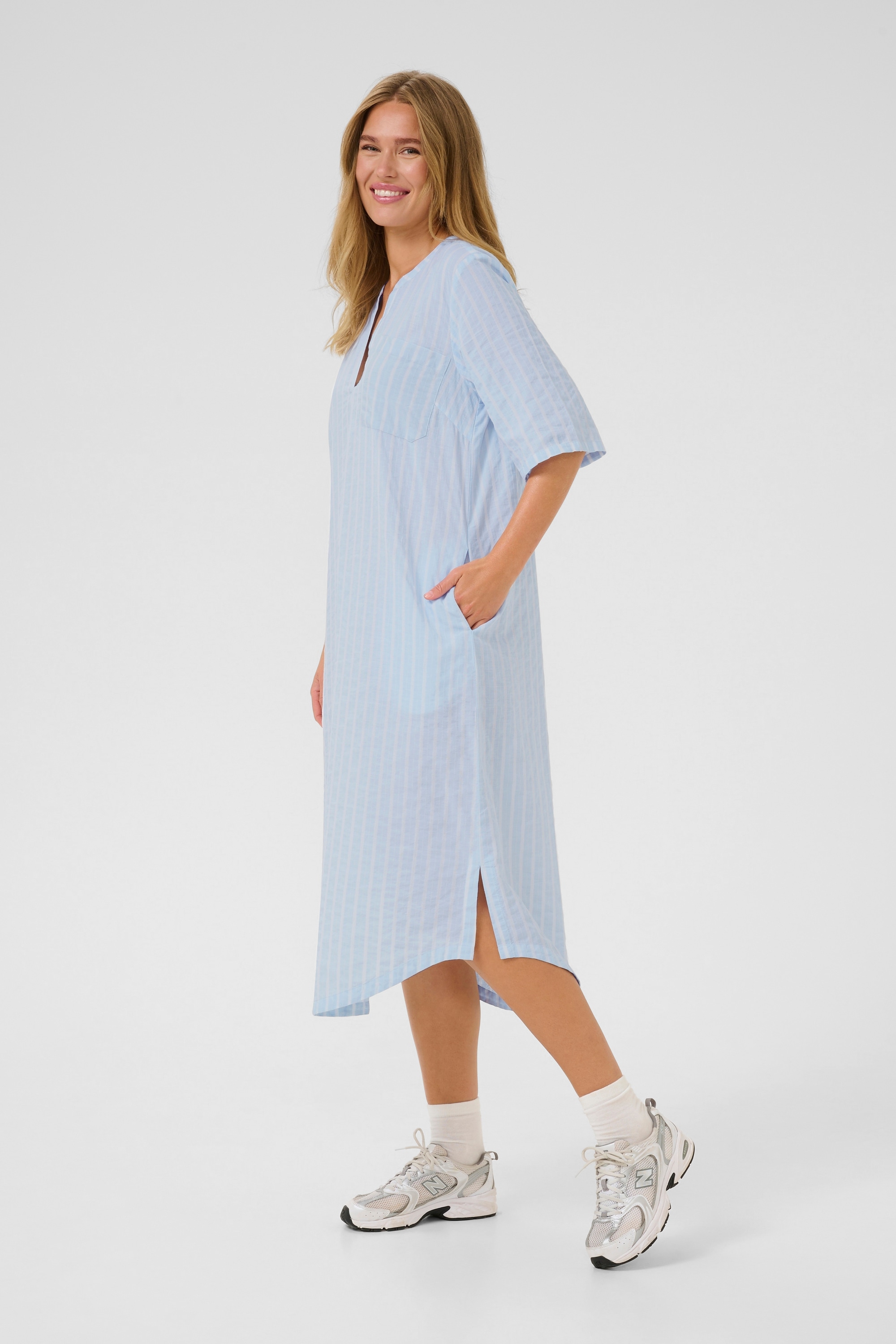 KAFFE Midikleid »Kleid KAsara«