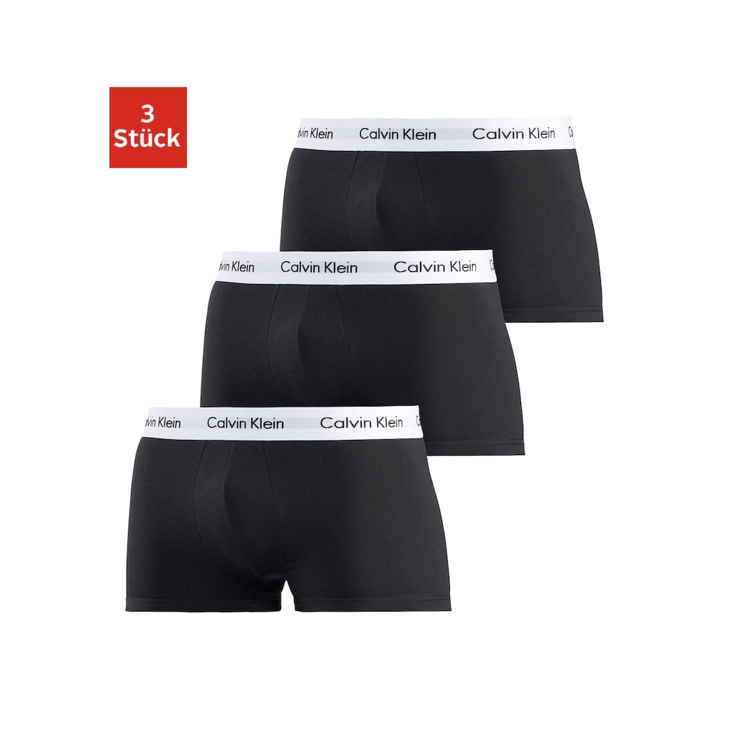 Calvin Klein Underwear Hipster, (3 St.), mit weißem Webbund