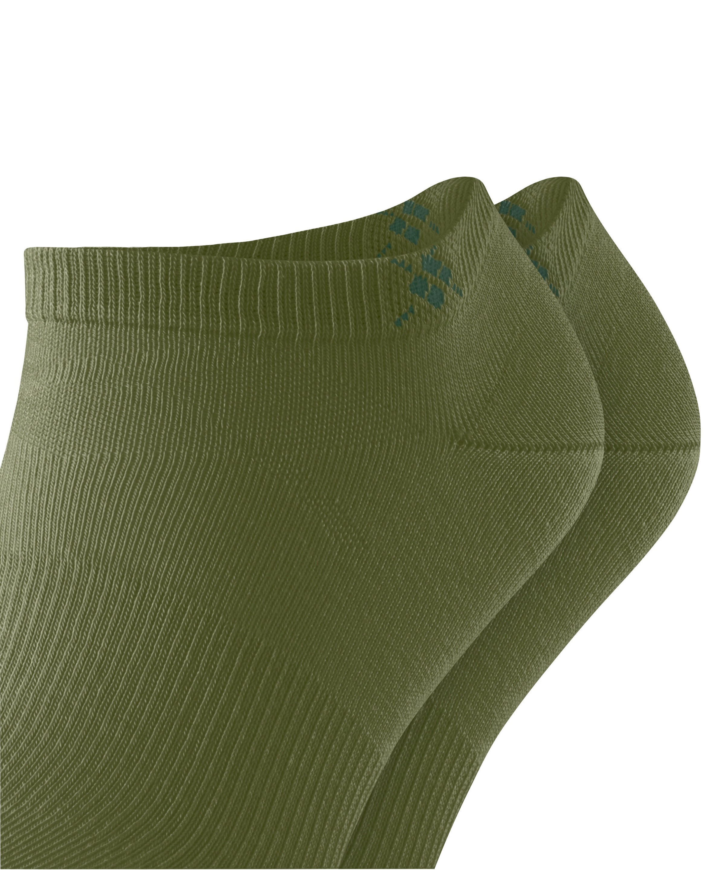 Burlington Sneakersocken »Everyday« 2 Paar,  unifarben, Einheitsgröße 40-46, eingestricktes Burlington-Logo
