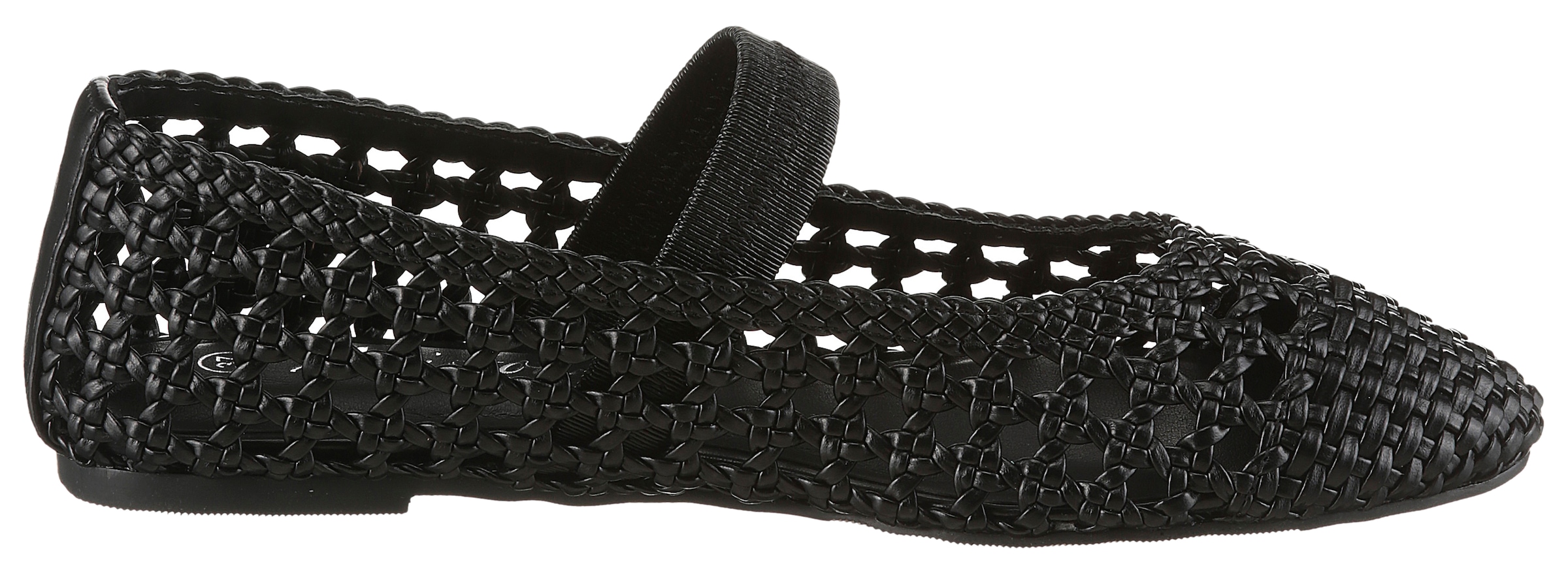 Aniston SHOES Ballerina  Sommerschuh in Flechtoptik - NEUE KOLLEKTION