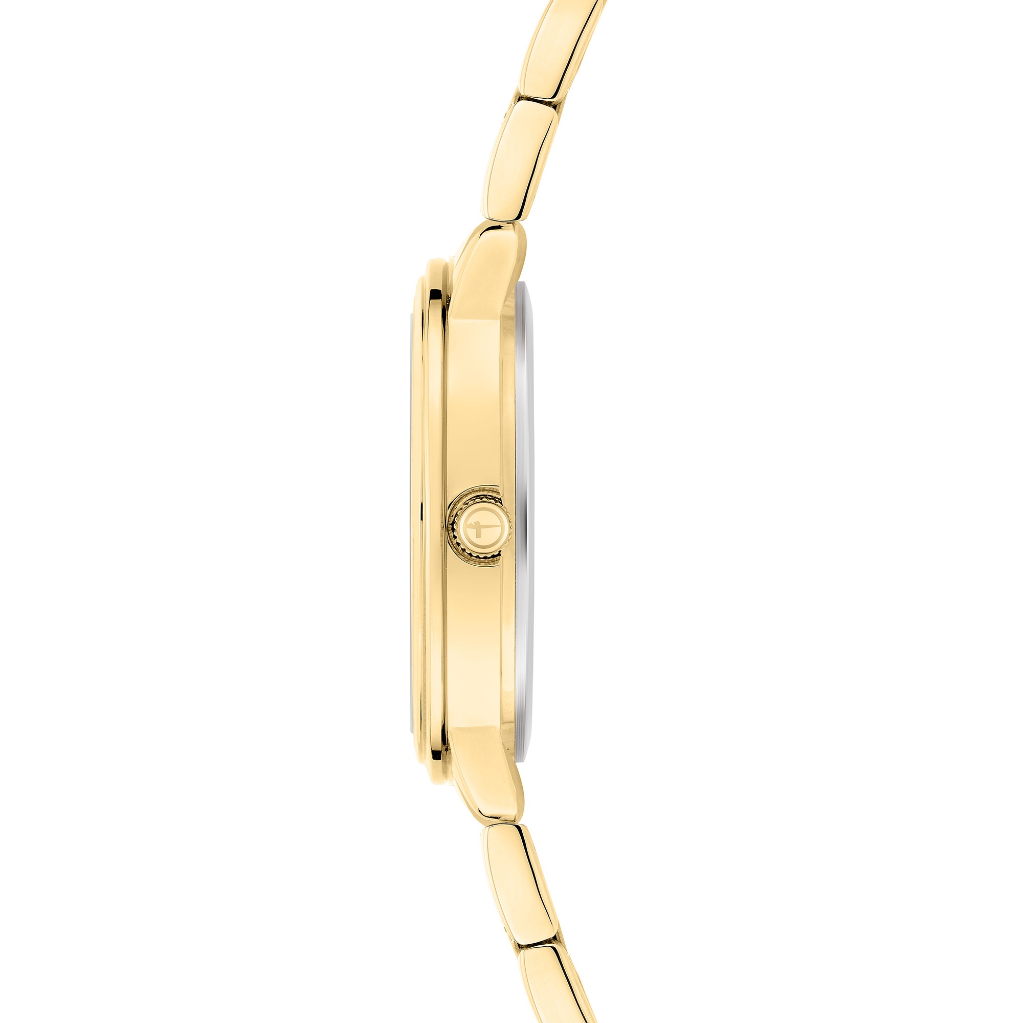 Tamaris Quarzuhr »The Elegance« Armbanduhr, Damenuhr, Edelstahlarmband, analog, Glassteine