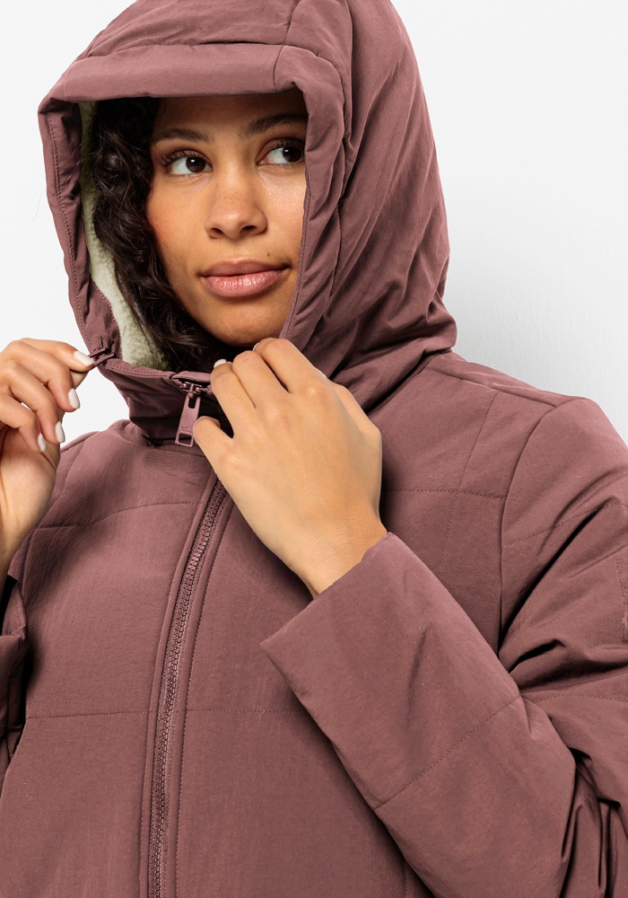 Jack Wolfskin Funktionsparka »WHITE FROST PARKA W«, mit Kapuze