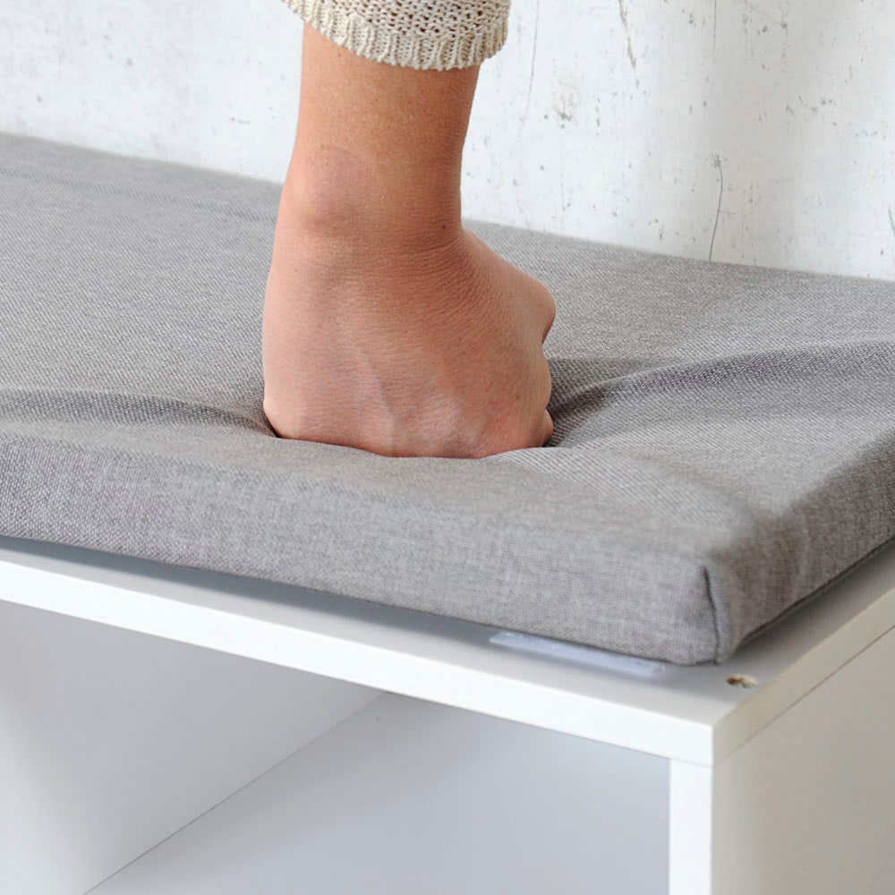 KESPER® Schuhschrank »Schuhschrank mit Sitzkissen, 2 Türen, FSC«