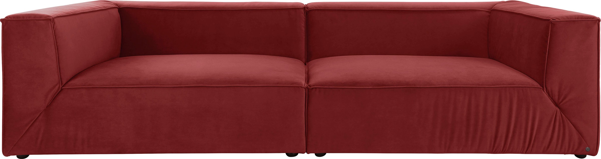 Big-Sofa »BIG CUBE«, in 2 Breiten, wahlweise mit Sitztiefenverstellung, Tiefe 129 cm