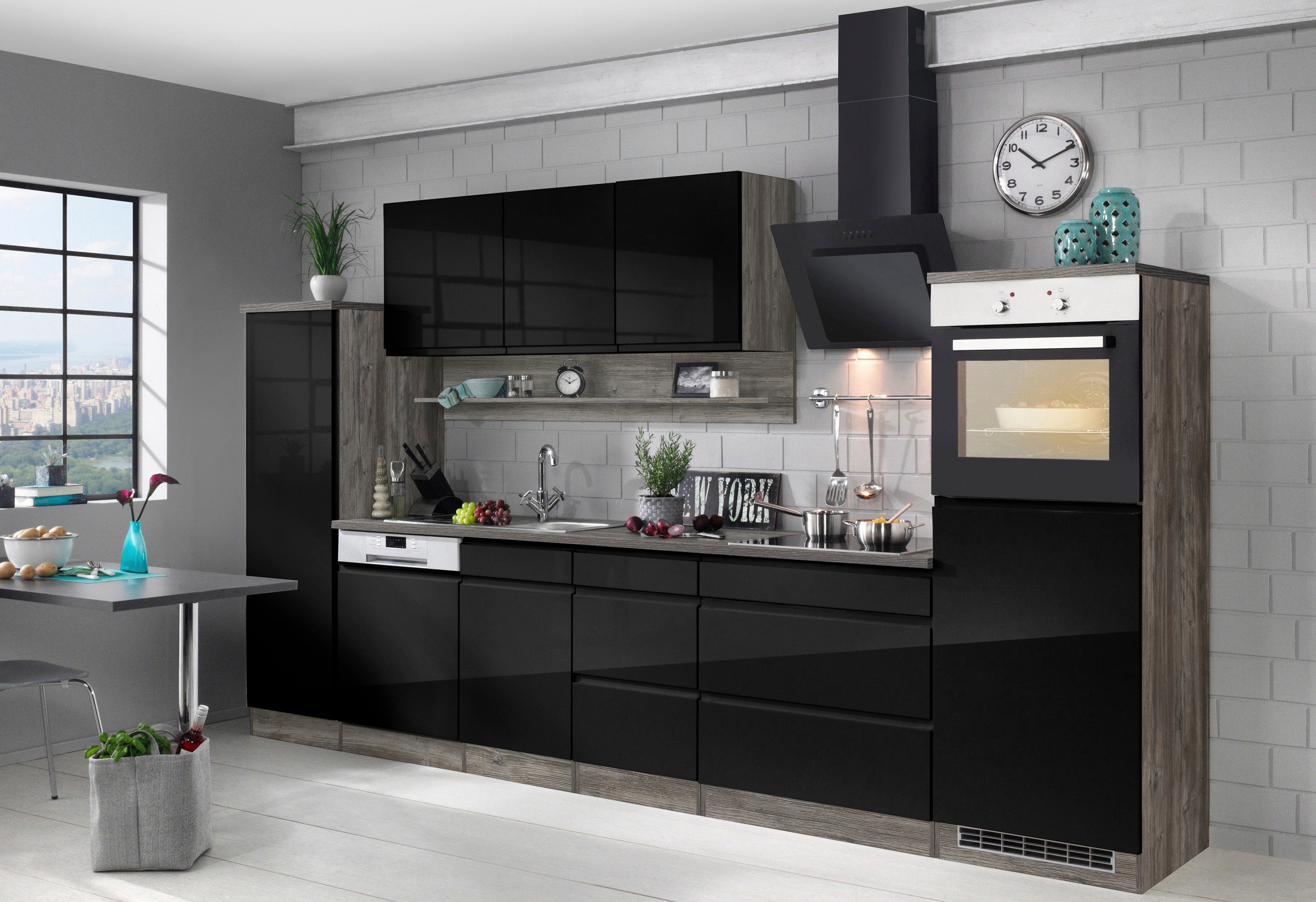 KOCHSTATION Seitenschrank »KS-Virginia«, 50 cm breit, für viel Stauraum