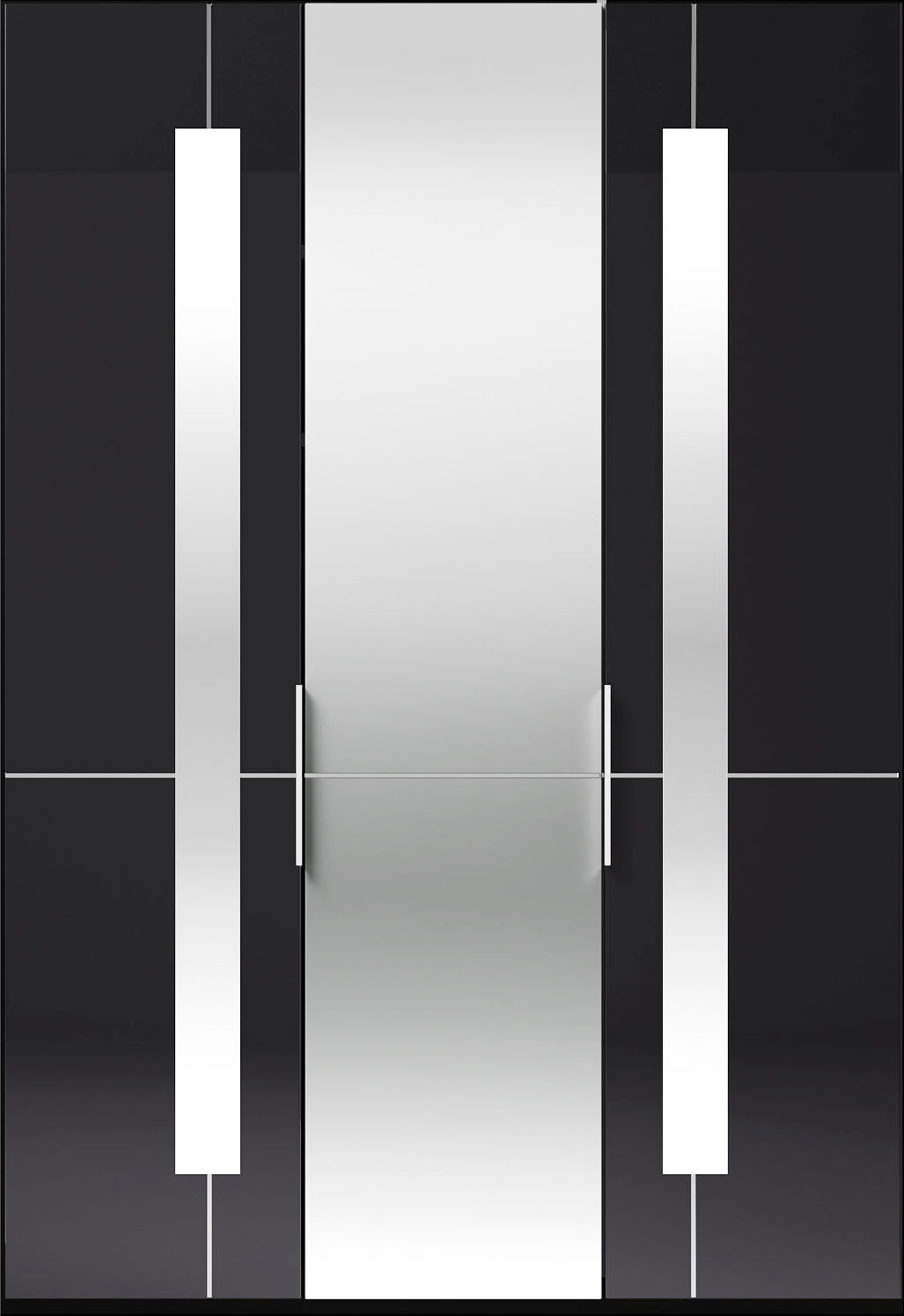 GALLERY M branded by Musterring Drehtürenschrank »Imola W«, inkl.  Einlegeböden und Kleiderstangen, mit Glas- und Spiegeltüren bei OTTO