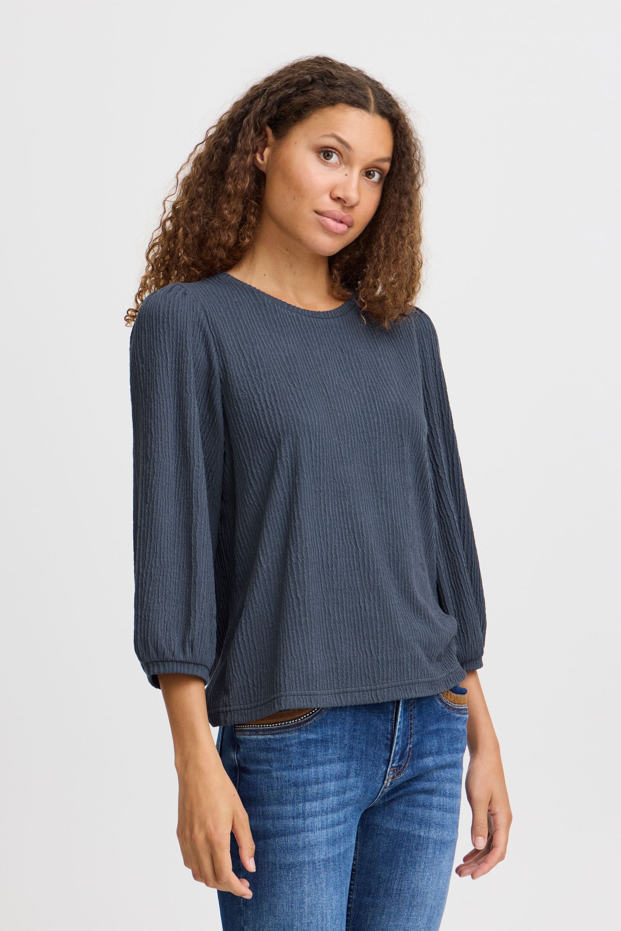 Pulz Jeans Tunika »Langarmbluse PZJANE 3/4 sleeve Tshirt«