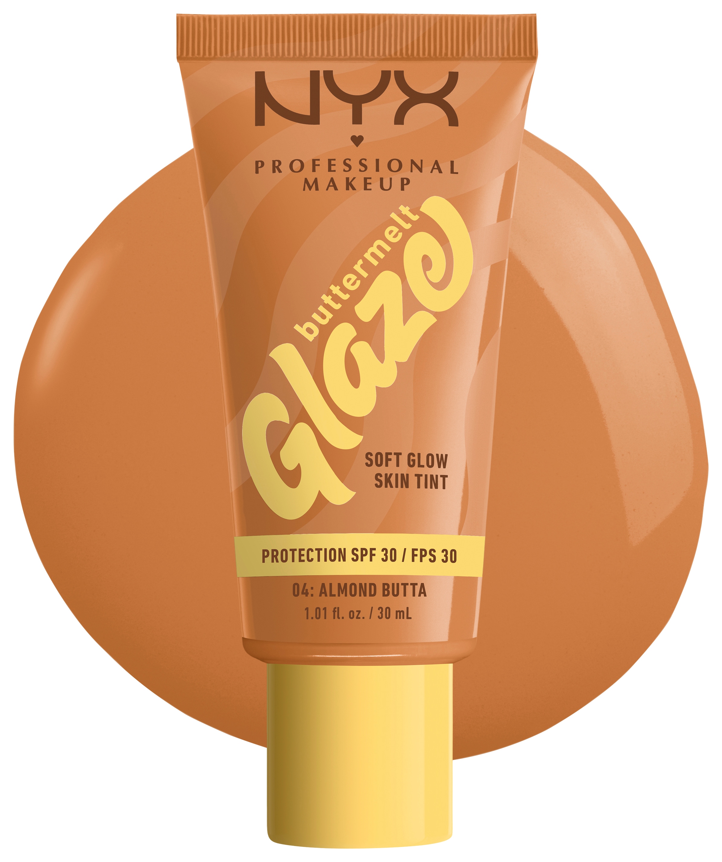 NYX Foundation »NYX Professional Makeup Buttermelt Glaze Foundation LSF 30«