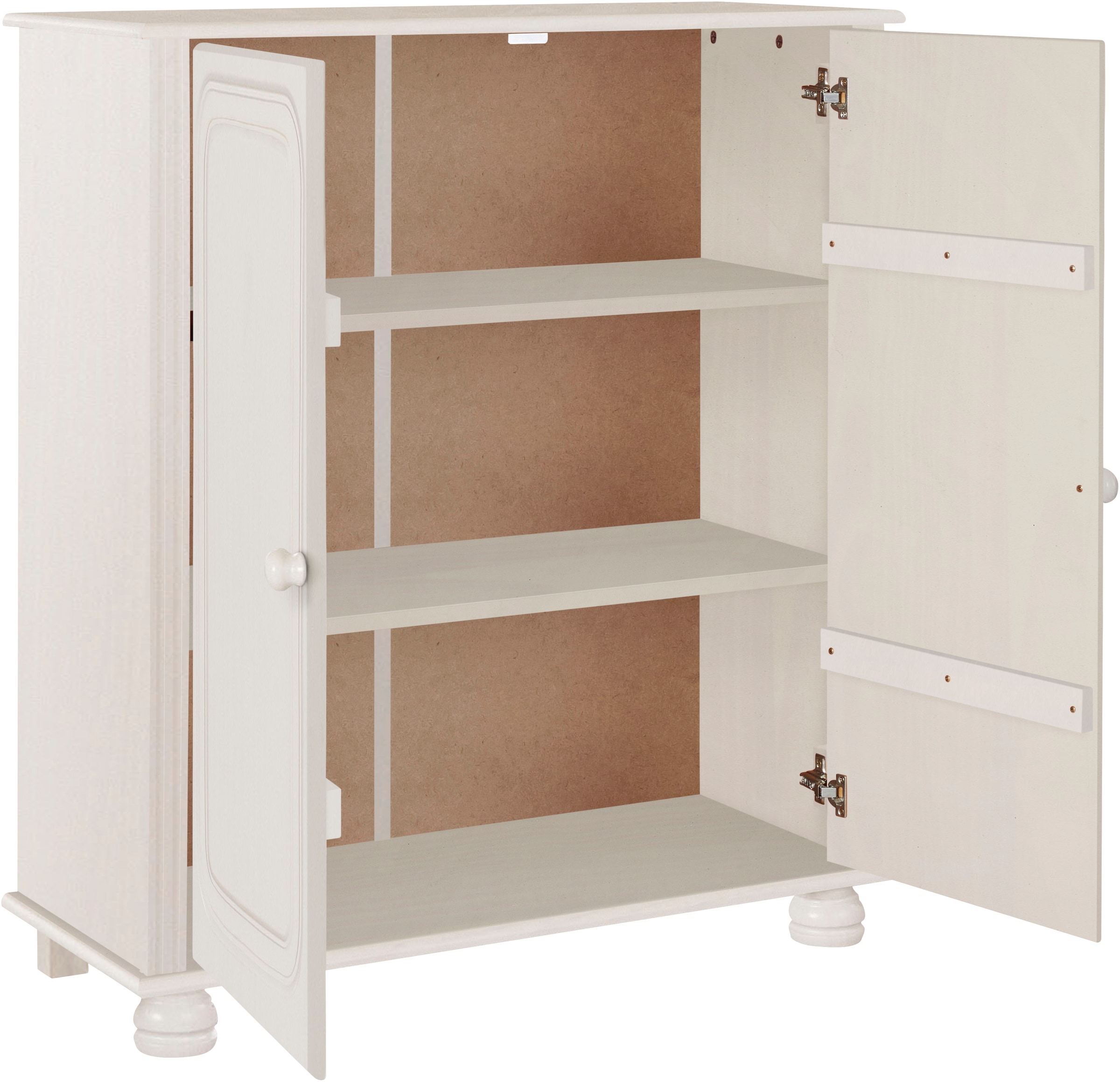 Home affaire Highboard »Mette«, Kommode mit 2 Einlegeböden, Breite 85cm, Tiefe 34 cm, Höhe 95 cm