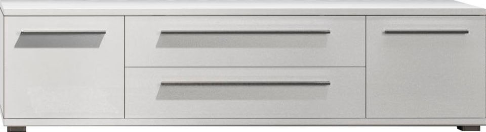 Places of Style Lowboard »Piano TV-Kommode in Breite 165 oder 180 cm mit Soft-Close-Funktion«, Hochglanz UV-lackiert, Br 180 cm mit versch. Tür- und Schubkastenmaße