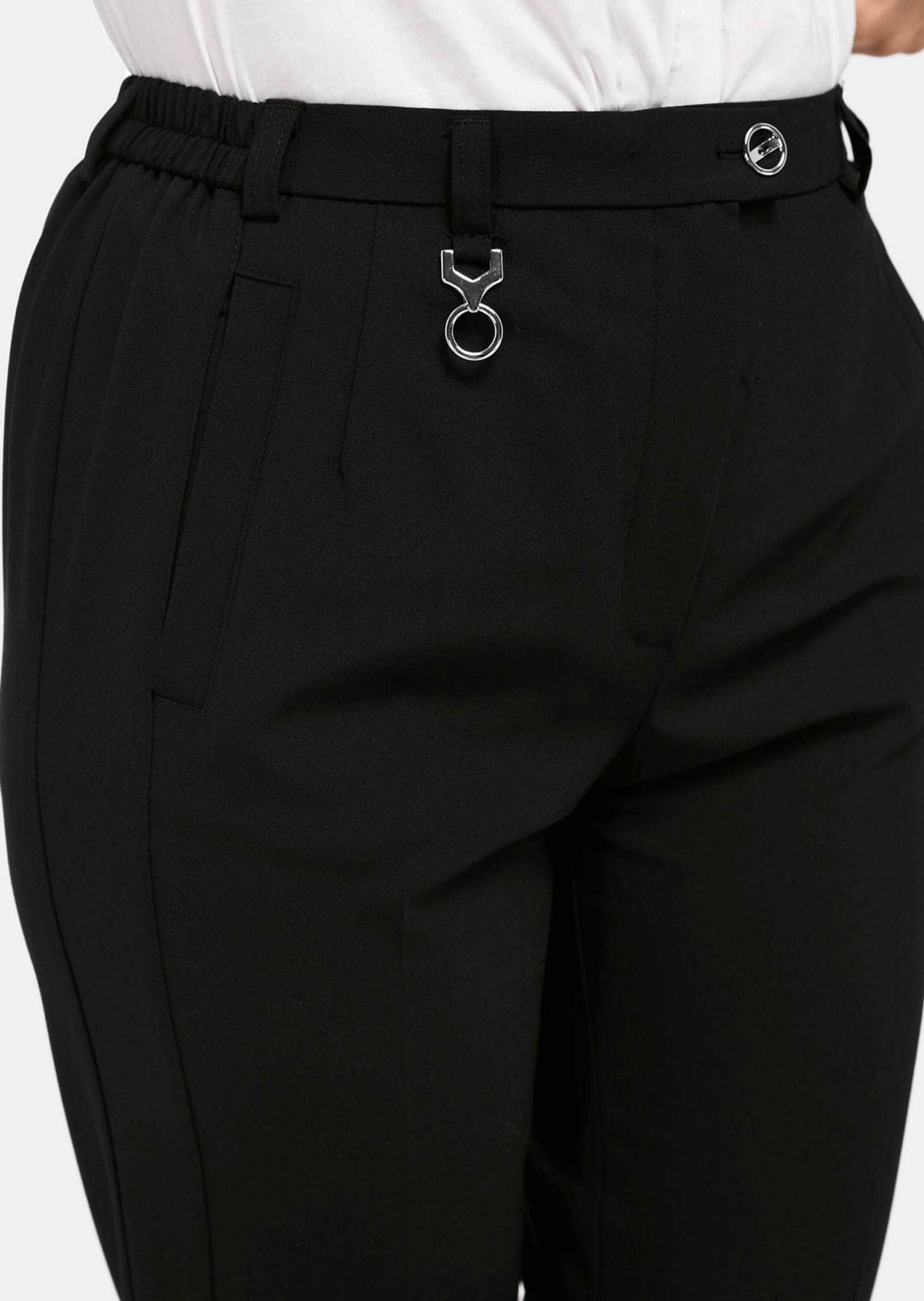 GOLDNER Stoffhose »Kurzgröße Trevira-Schurwollhose ANNA«