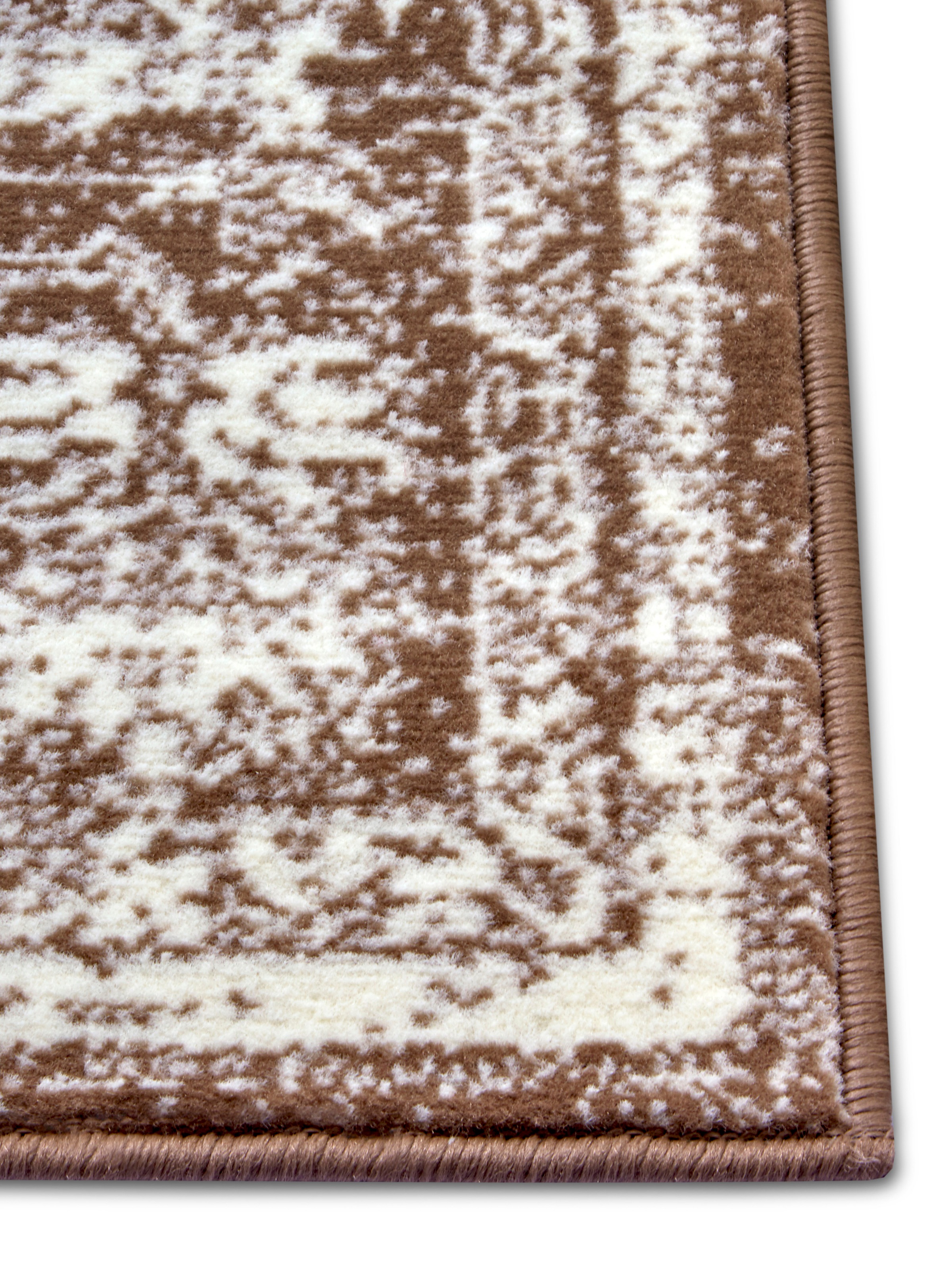 HANSE Home Teppich »Glorious«, rechteckig, 9 mm Höhe, Kurzflor, Vintage Optik und Used Look, Robust, Pflegeleicht, Gekettelt