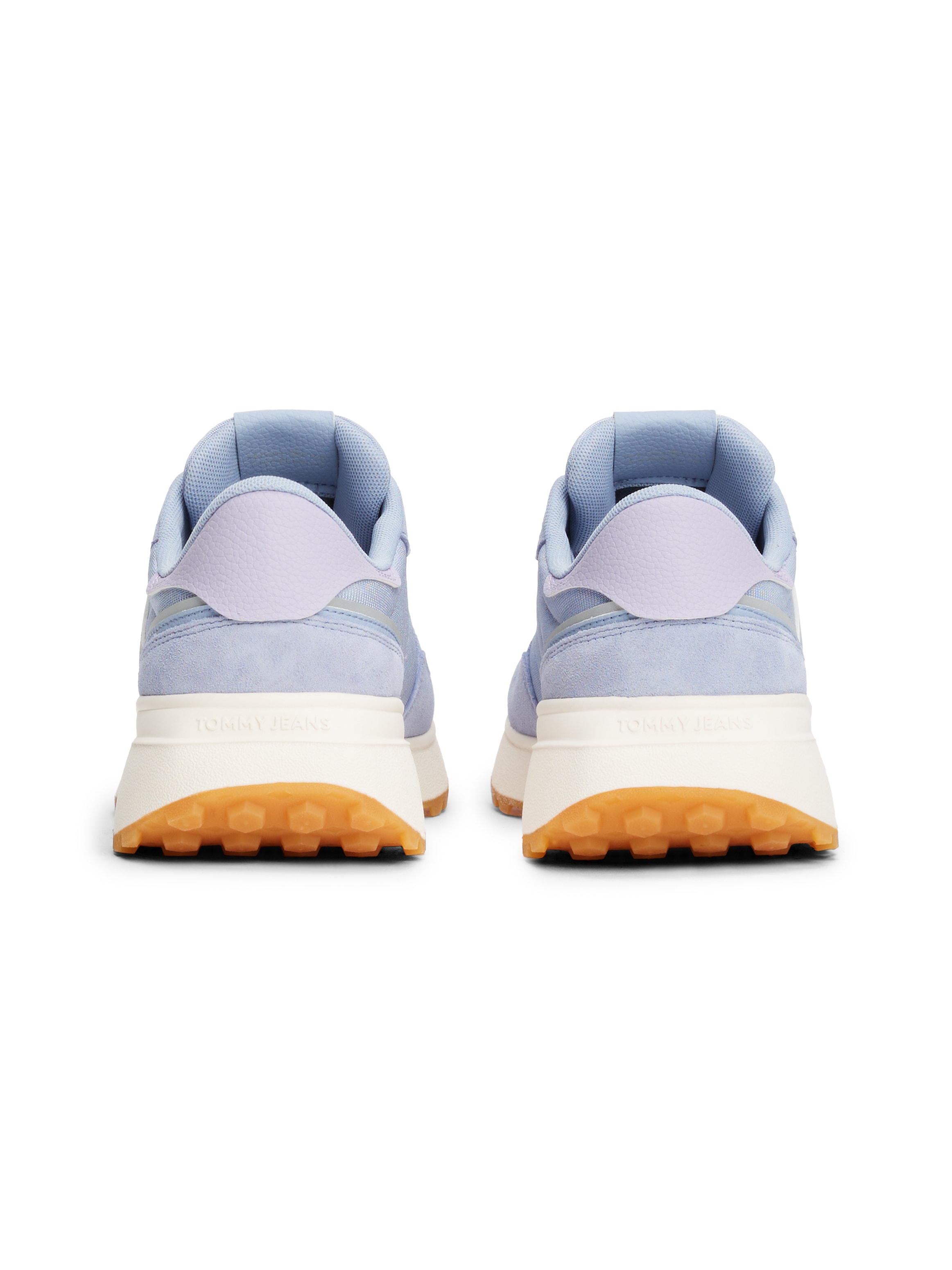 Tommy Jeans Keilsneaker »TJW CLEATED RUNNER«  , Freizeitschuh, Schnürschuh, Halbschuh mit Reflektorstreifen