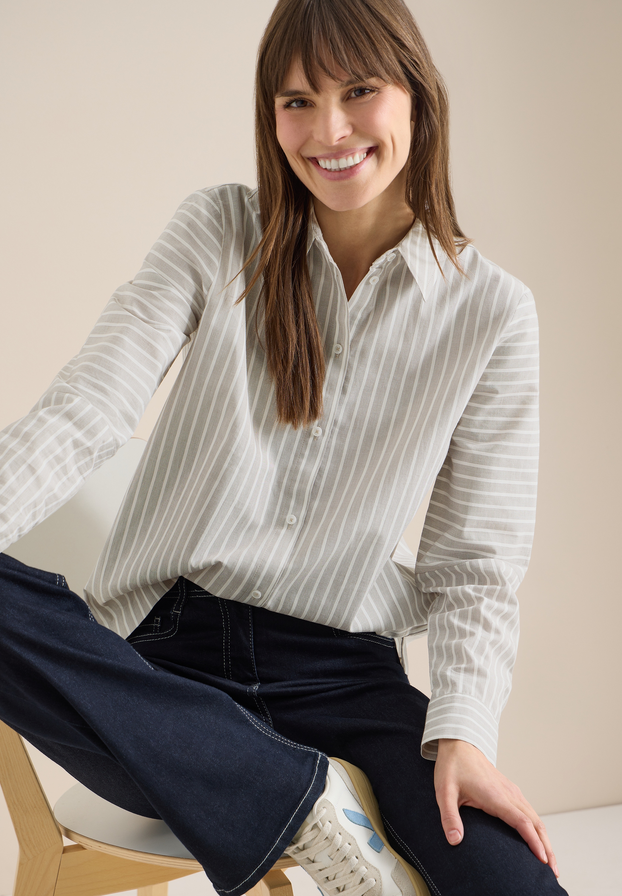 Cecil Hemdbluse in Streifen-Optik