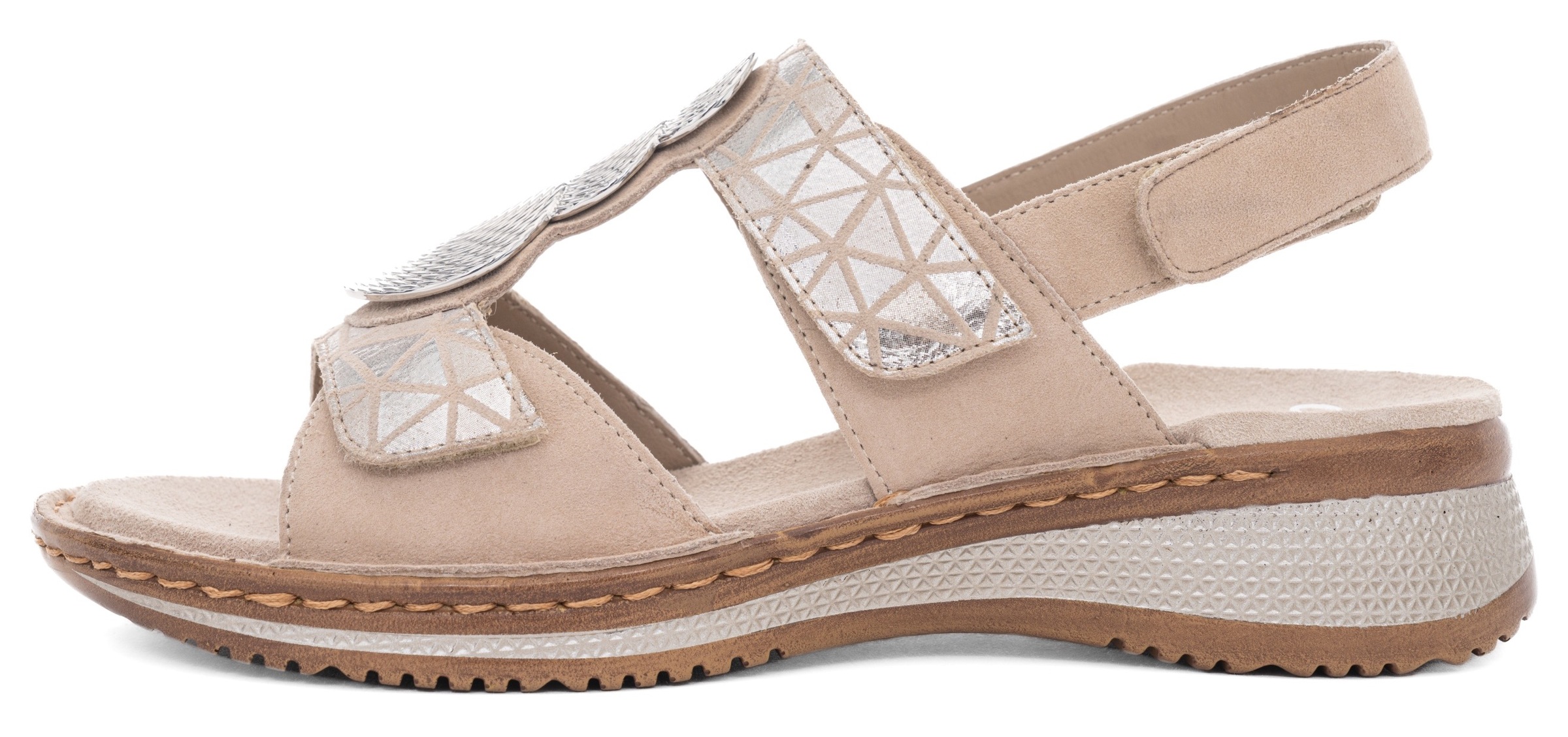 Ara Sandale »HAWAII«, Sommerschuh, Sandalette, Keilabsatz, in Bequemweite G (= weit)