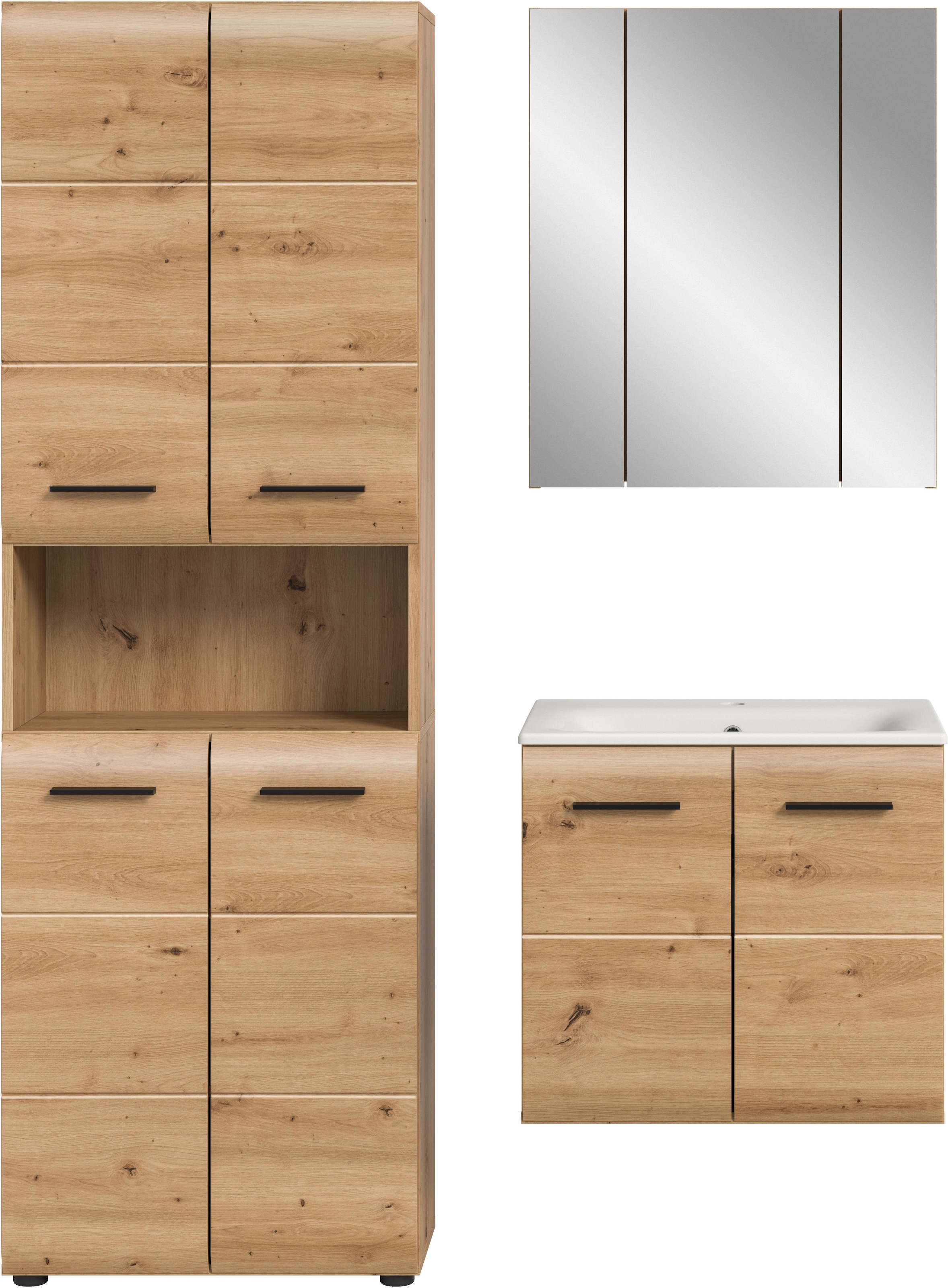 welltime Badezimmer-Set Set, 4 Stk. tlg.