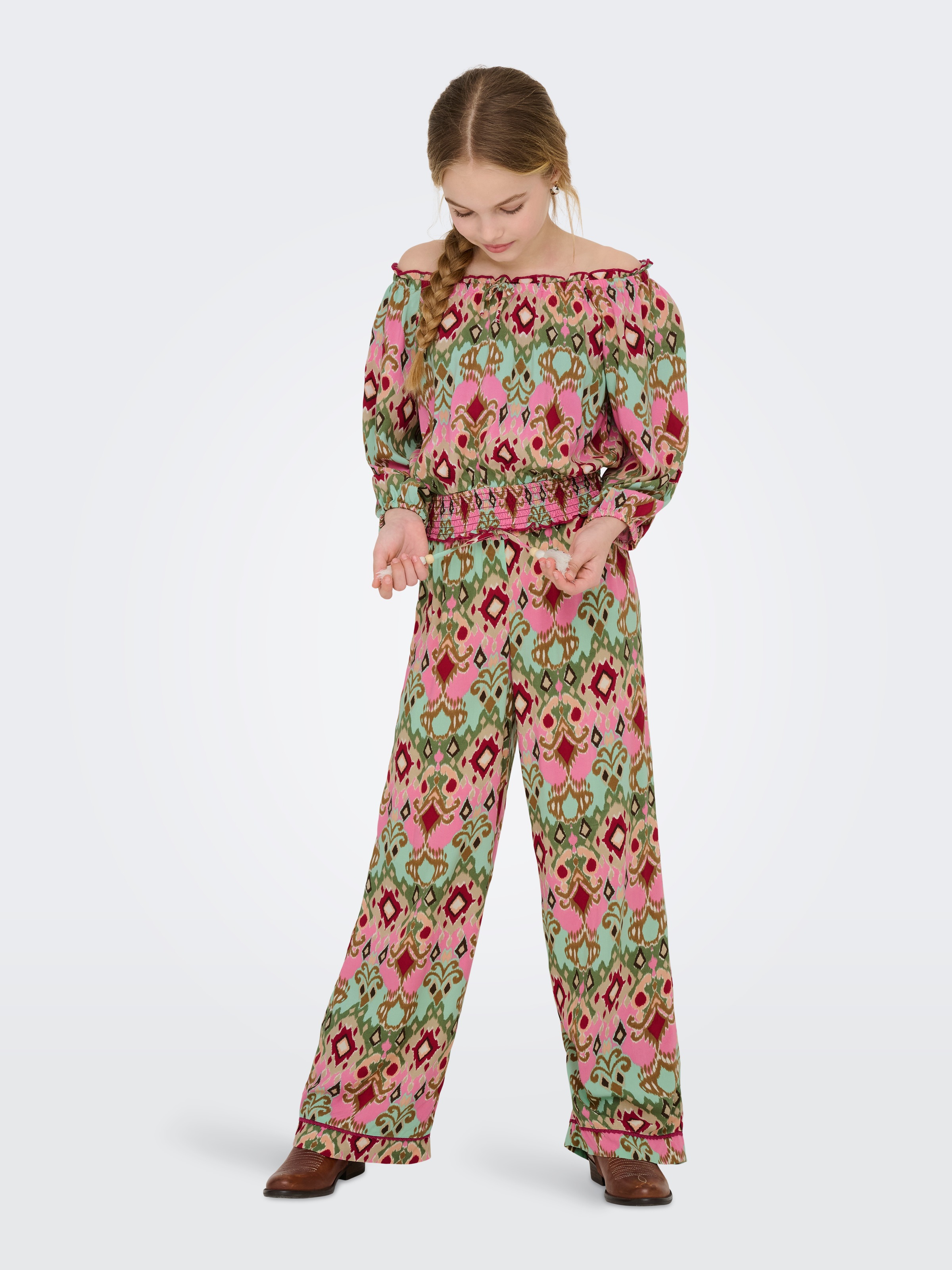KIDS ONLY Jogger Pants »KOGGLOW LIFE PANT AOP WVN«