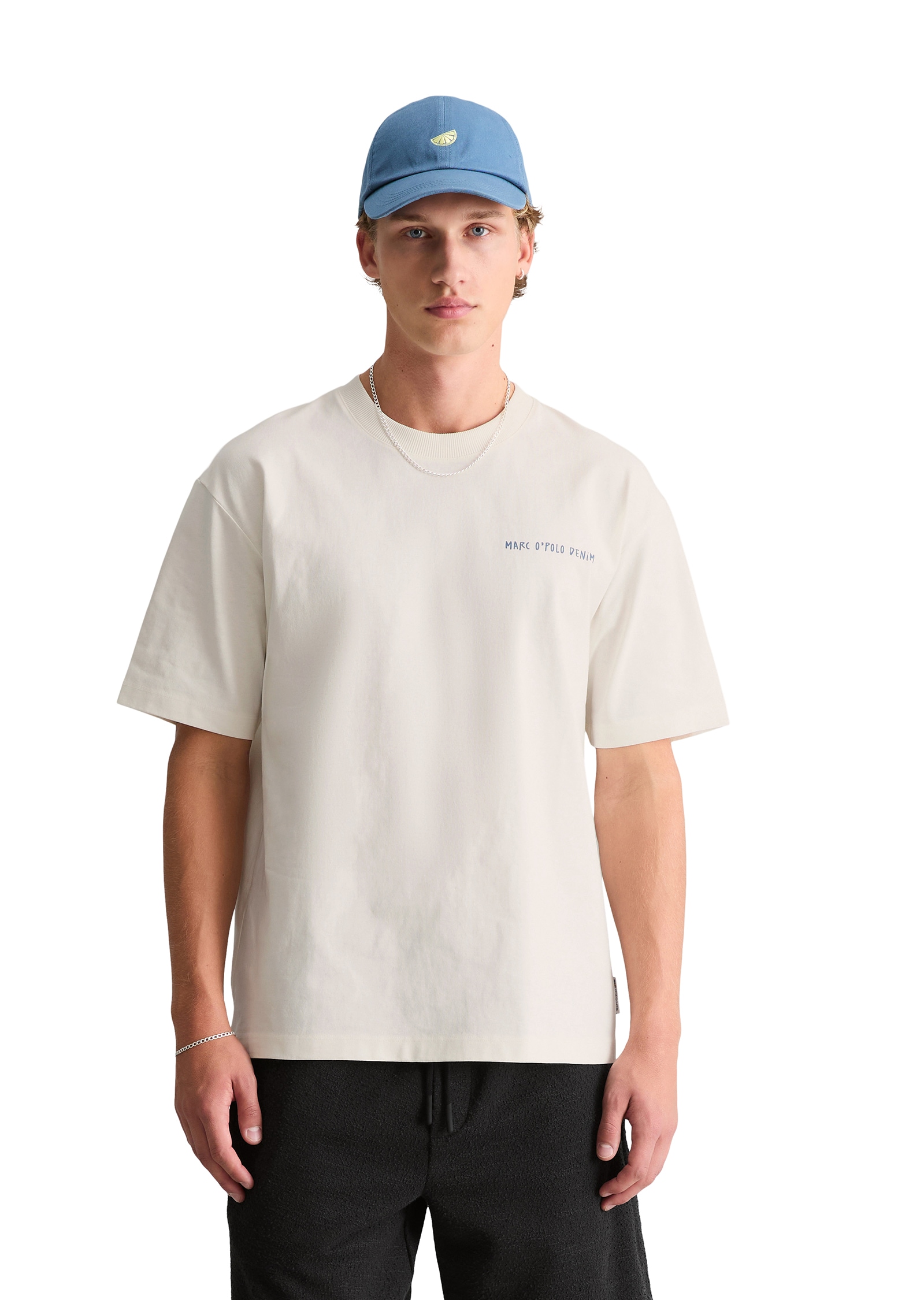 Marc O'Polo DENIM T-Shirt relaxed mit Rückenprint