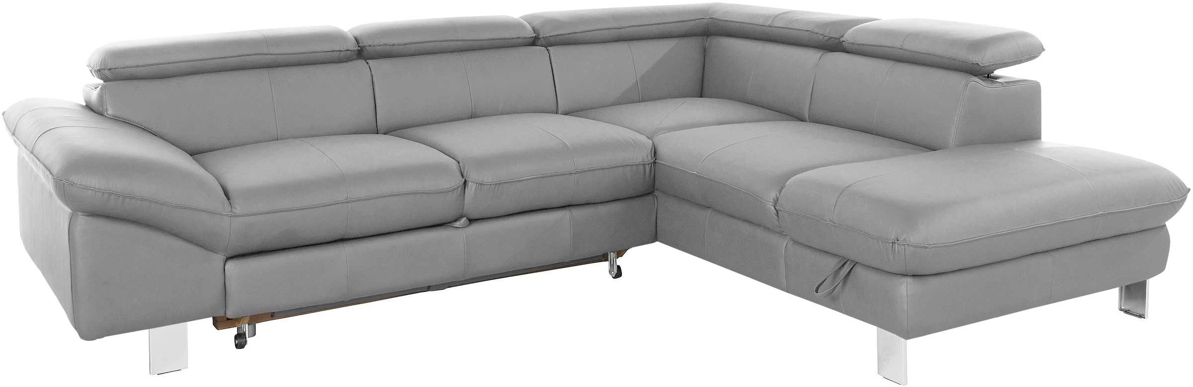 COTTA Ecksofa »Driver L-Form, B: 265 cm« Kopfteilverstellung, optional Schlaffunktion & Bettkasten