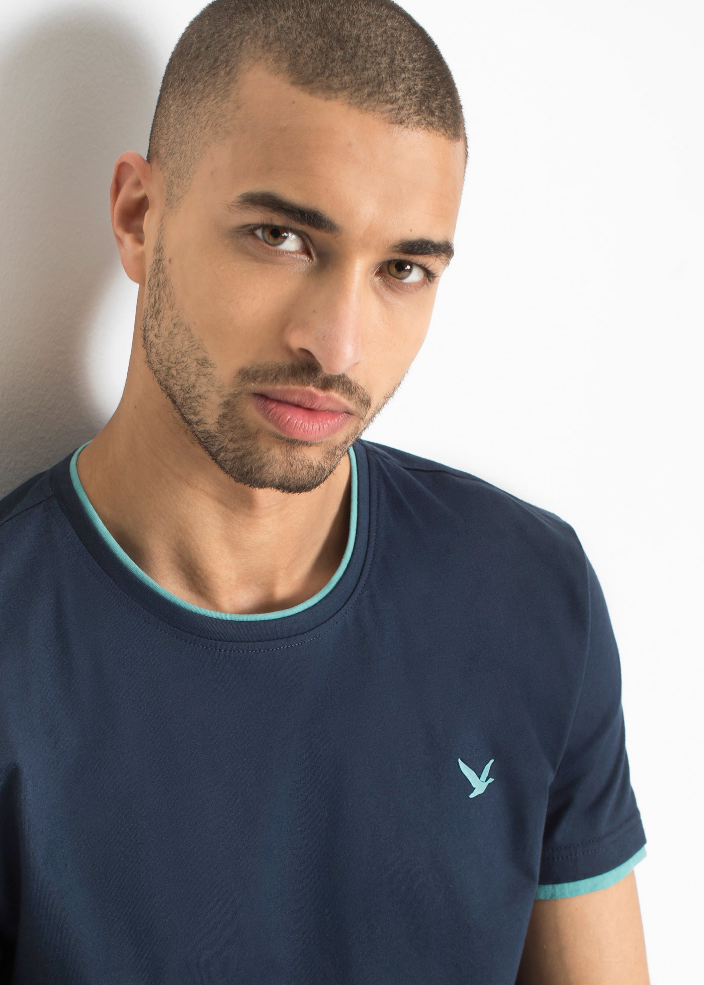 bonprix T-Shirt »T-Shirt (2er Pack)« Packung, 2, 2 Stk. regular fit Passform, Kurzarm, für den Alltag, aus Baumwolle