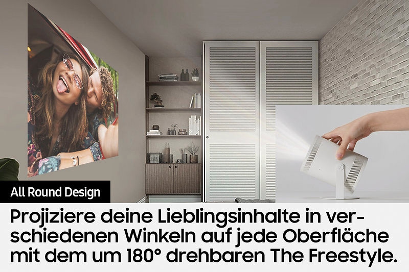 Samsung Mini-Beamer »The Freestyle (2022)«, Full HD